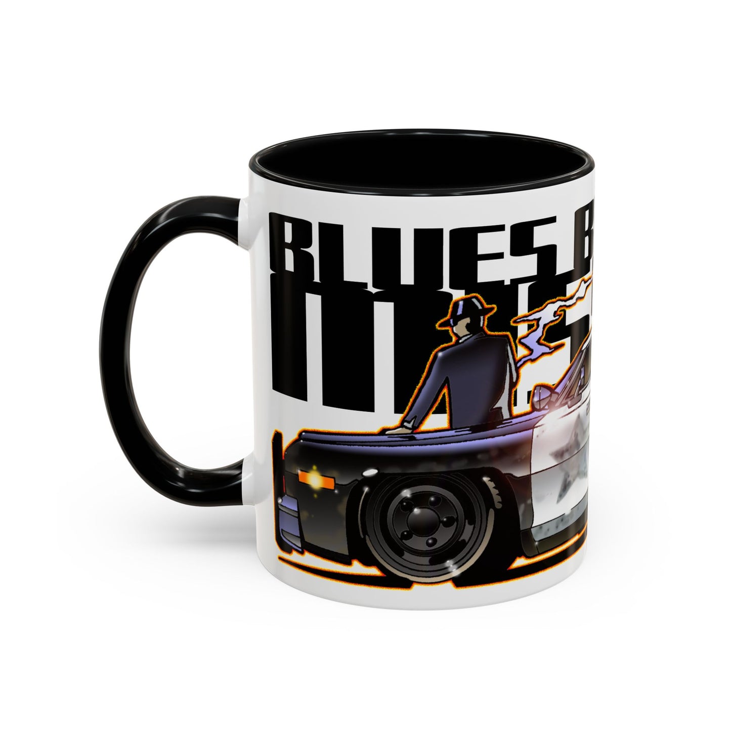 BLUE BROTHERS Bluesmobile Mission Police Car Collectible Coffee Mug 2 Sizes