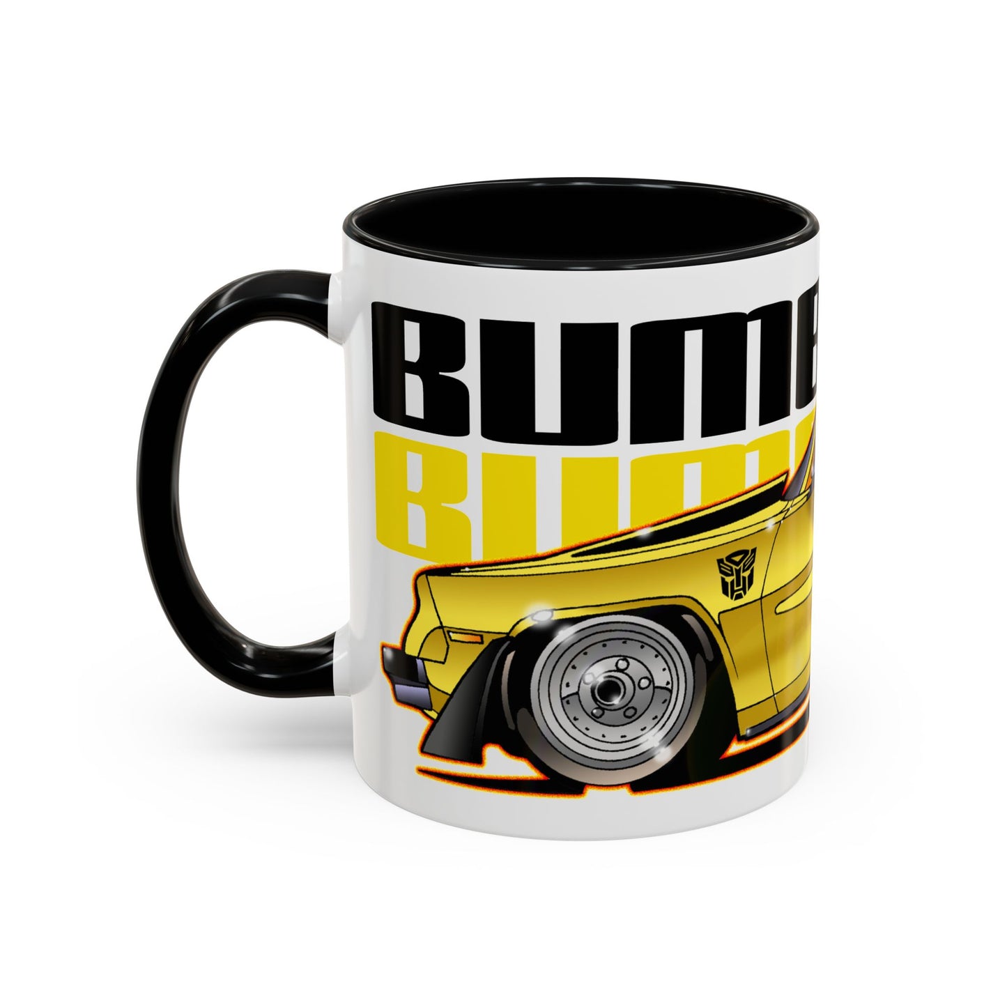 BUMBLEBEE TRANSFORMERS 1977 Camaro Fireball Art Coffee Mug - 2 Sizes