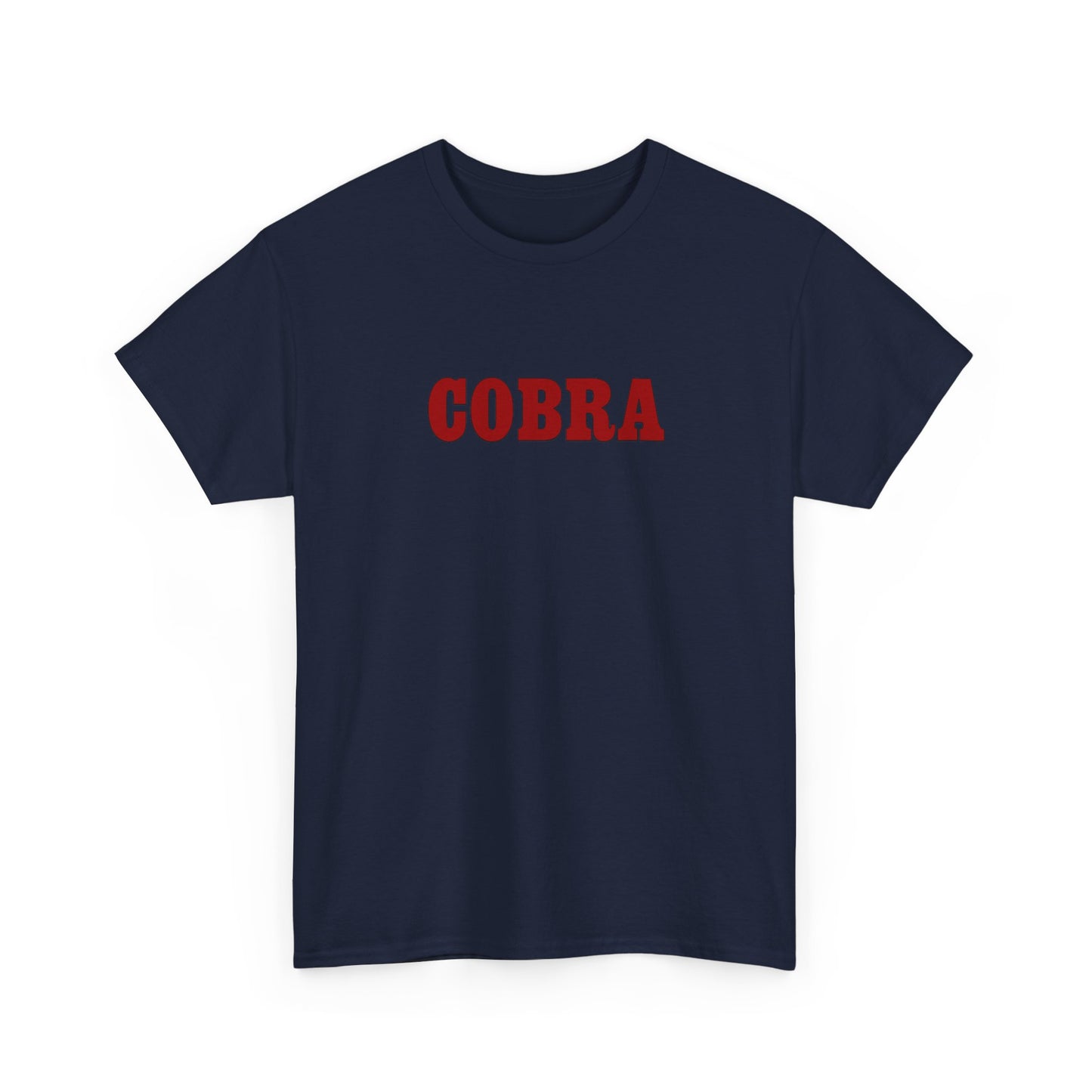 COBRA MERCURY Movie Sylvester Stallone Unisex Heavy Cotton Tee 8 Colors