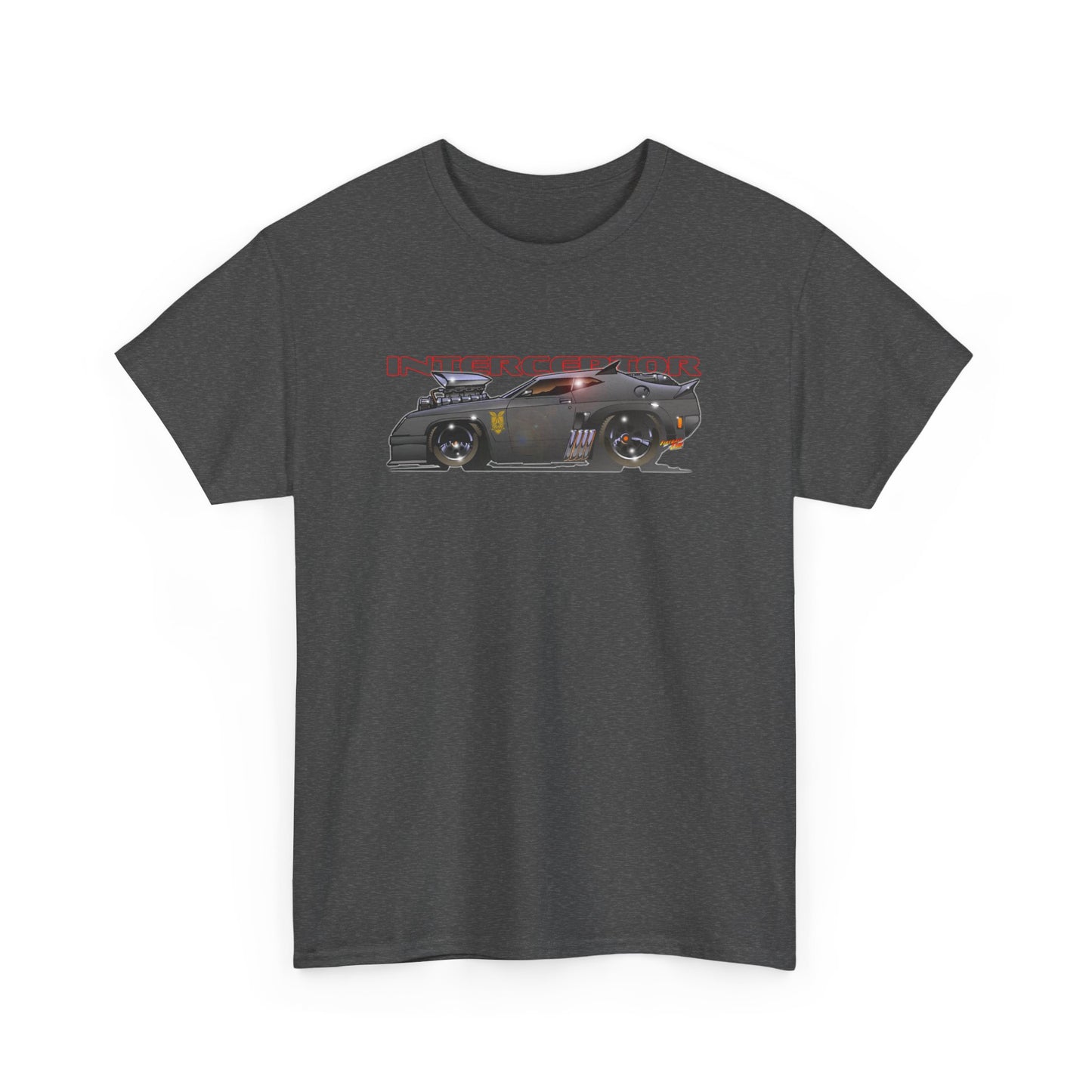 MAD MAX PURSUIT INTERCEPTOR POLICE CAR Tee Shirt- Multiple Colors