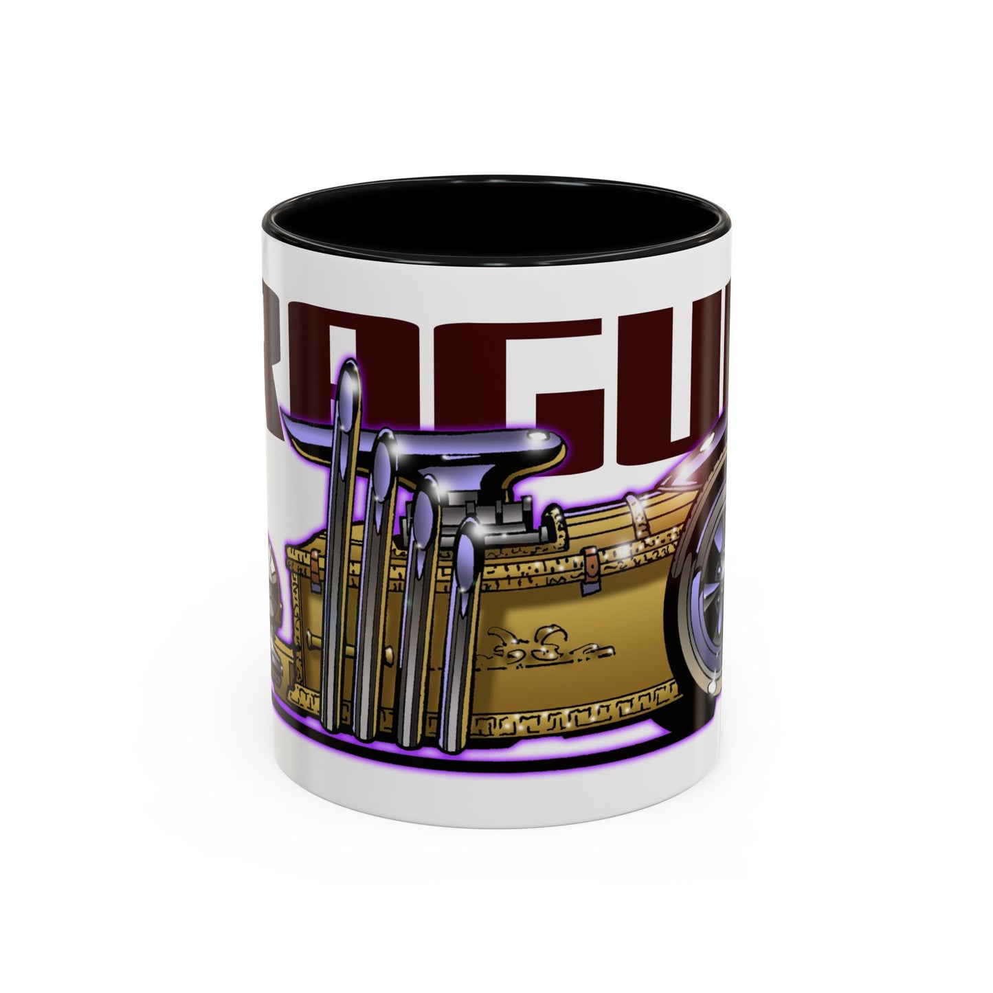 MUNSTERS DRAGULA TV Show Collectible Fireball Art Coffee Mug - 2 Sizes