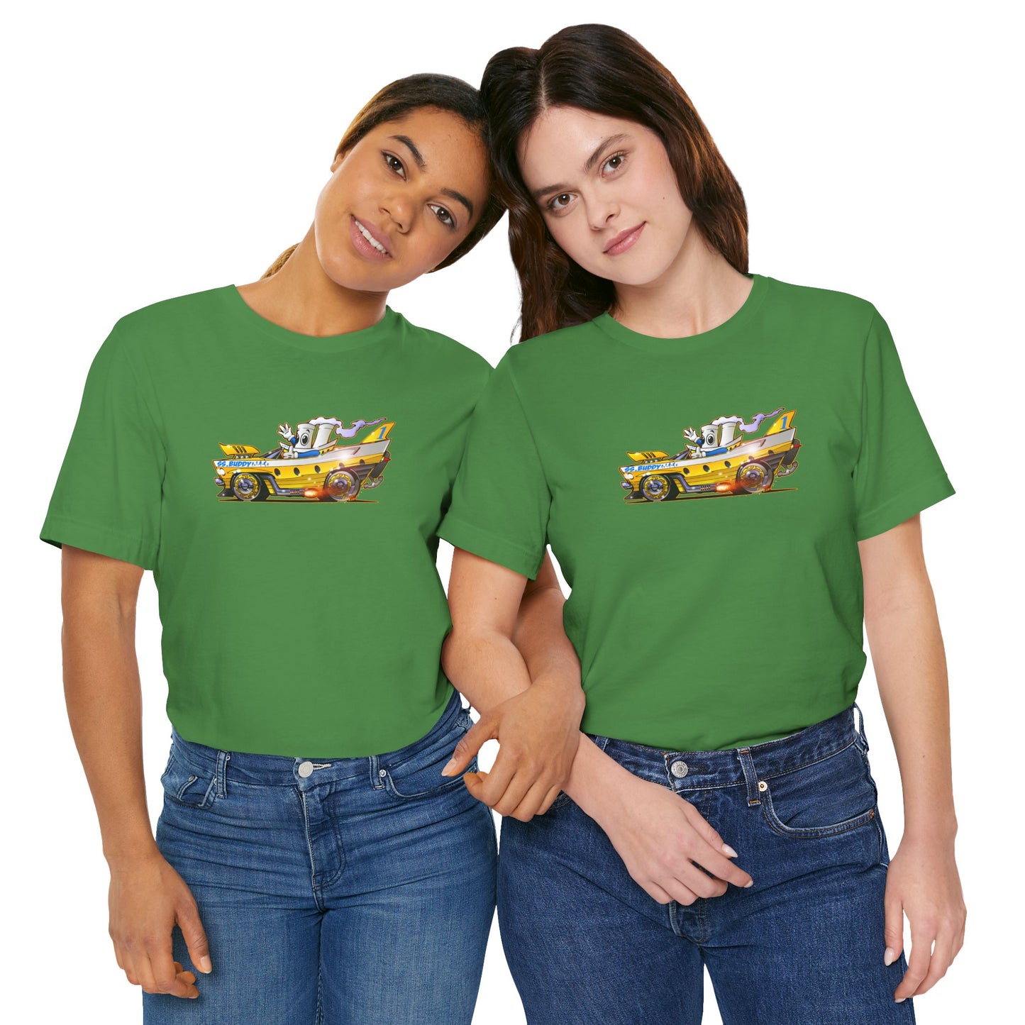 BUDDY CRUISE BUDDYMOBILE Custom Car Art Short Sleeve Tee in 17 Colors