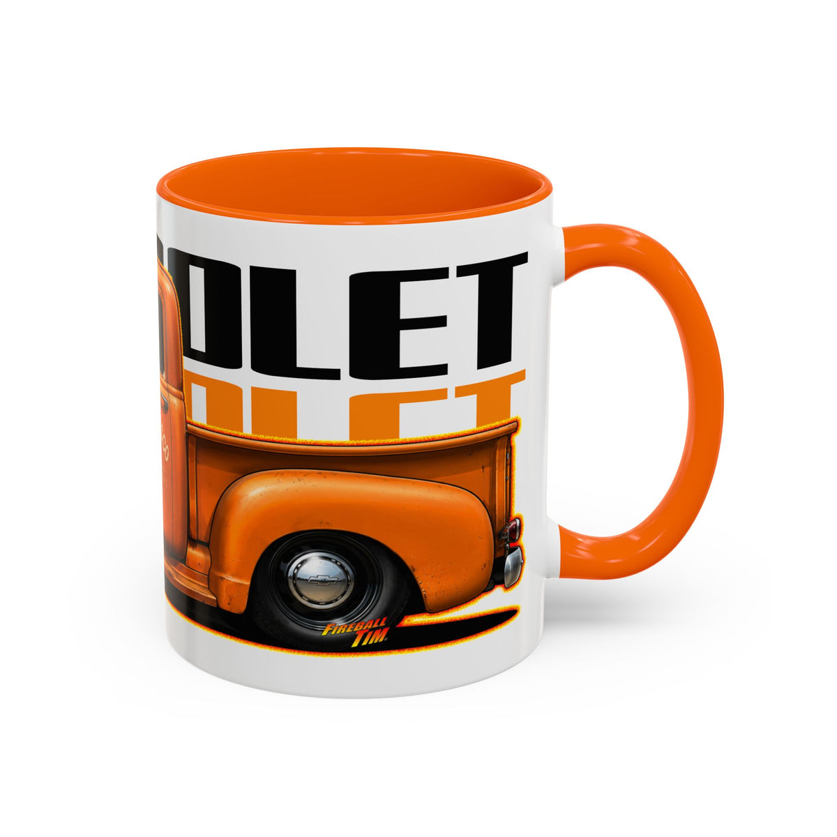 CHEVROLET 1949 C1500 PICKUP TRUCK Collectible Fireball Art Coffee Mug - 2 Sizes