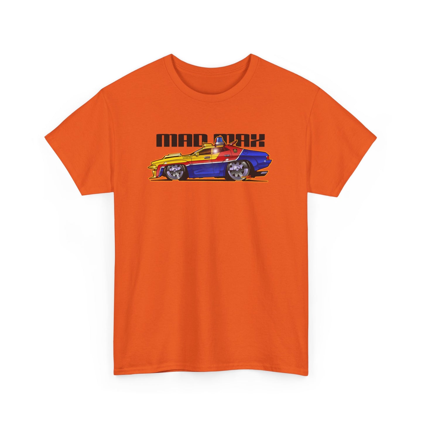 MAD MAX MFP PURSUIT INTERCEPTOR POLICE CAR Tee Shirt- Multiple Colors