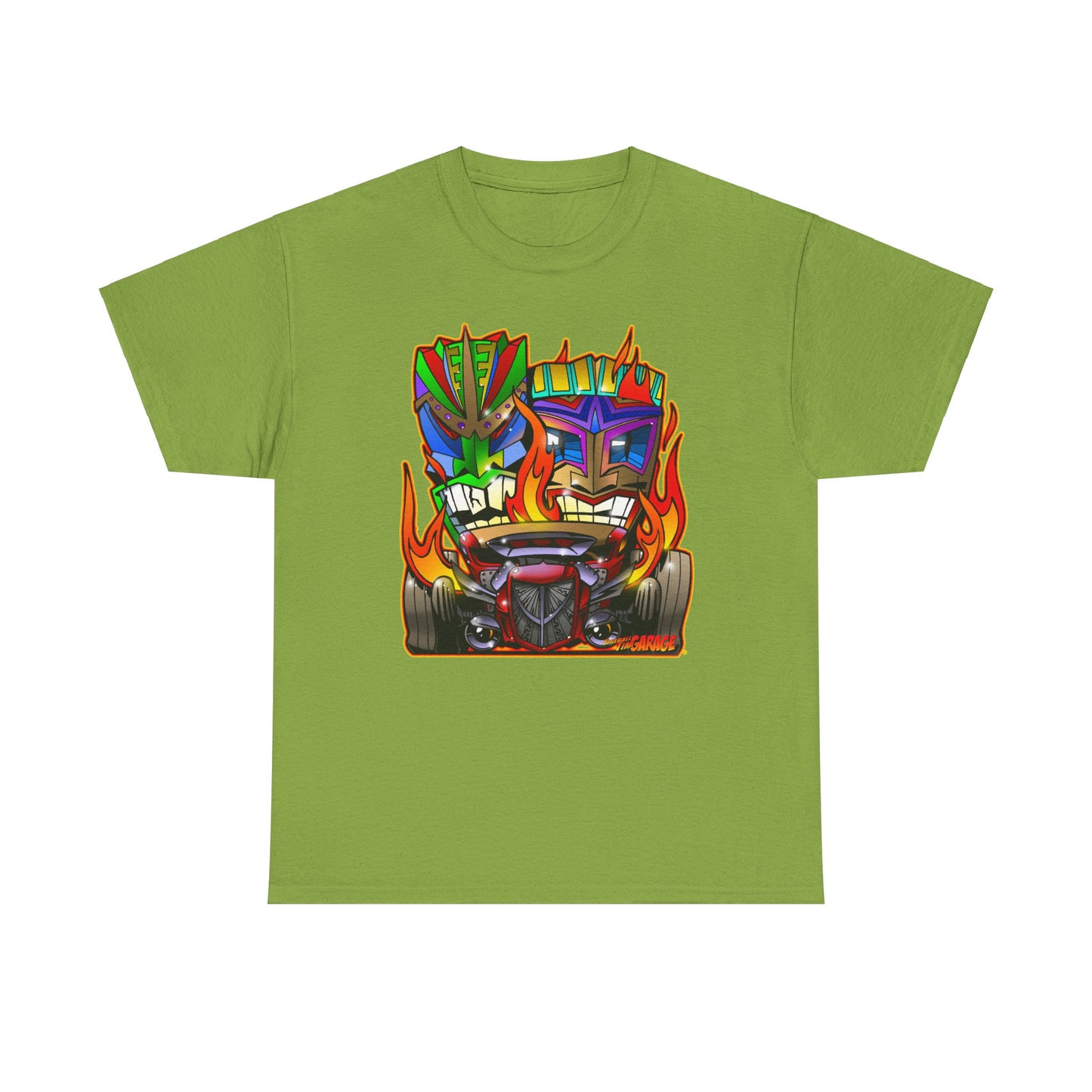 HOT ROD TIKIS Concept Art Tiki Unisex Heavy Cotton Tee 13 Colors