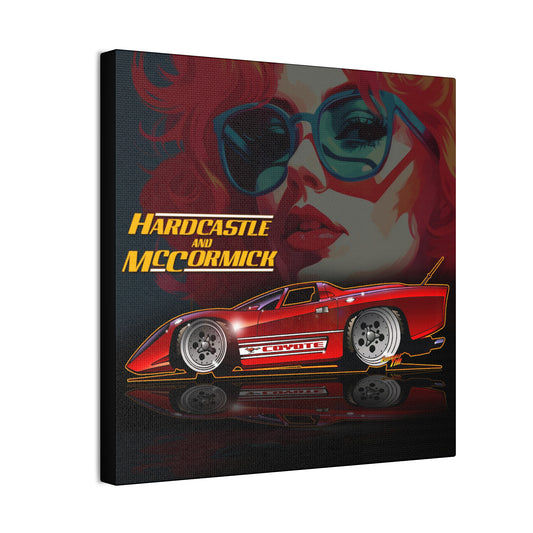 HARDCASTLE & McCORMICK Coyote GT Canvas Art Wall Print