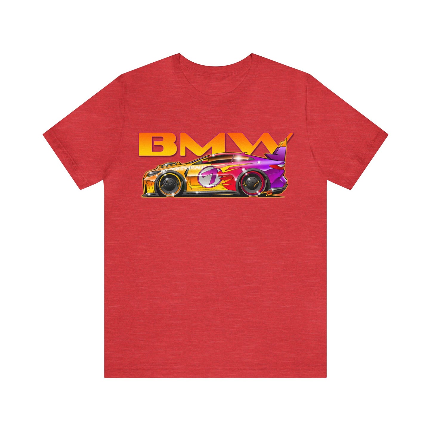 BMW M4 COUPE 2024 Jersey Short Sleeve Tee