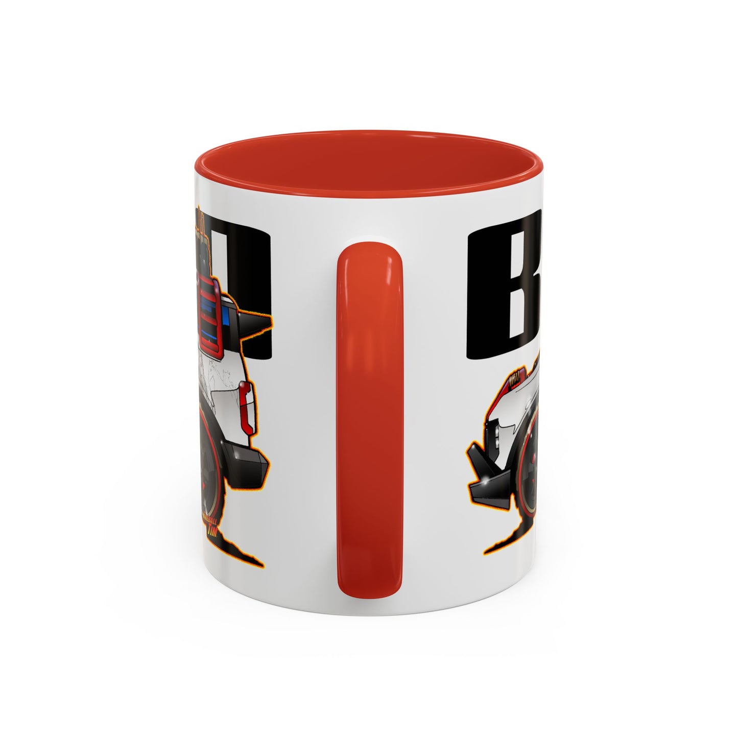 FORD BRONCO AMERICANO CUSTOM Fireball Art Collectible Coffee Mug - 2 Sizes