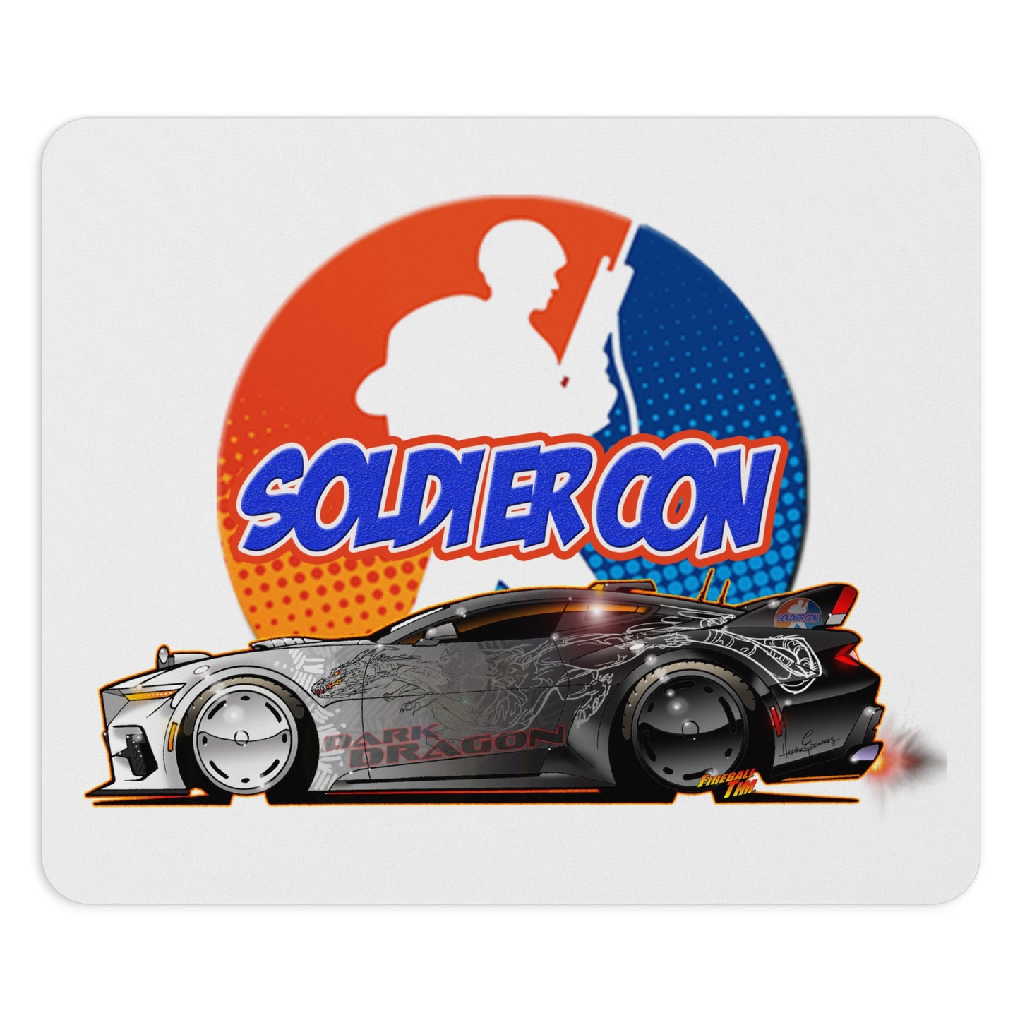 SOLDIER CON Official Mouse Pad