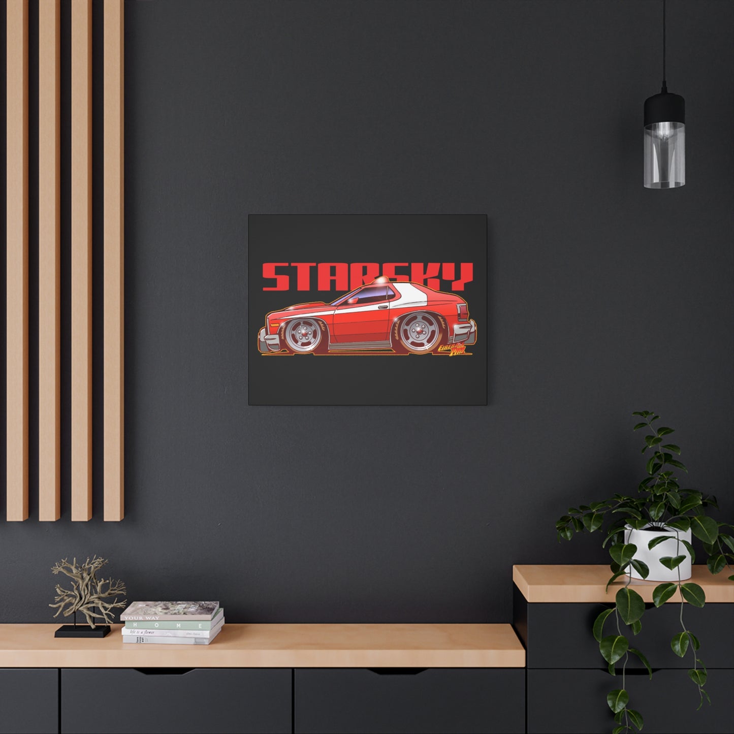 STARSKY Torino Fireball Canvas Art Print - 11x14