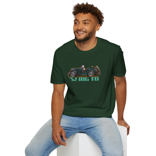 MG TD 1952 Vintage Classic Car Tee - 6 Colors