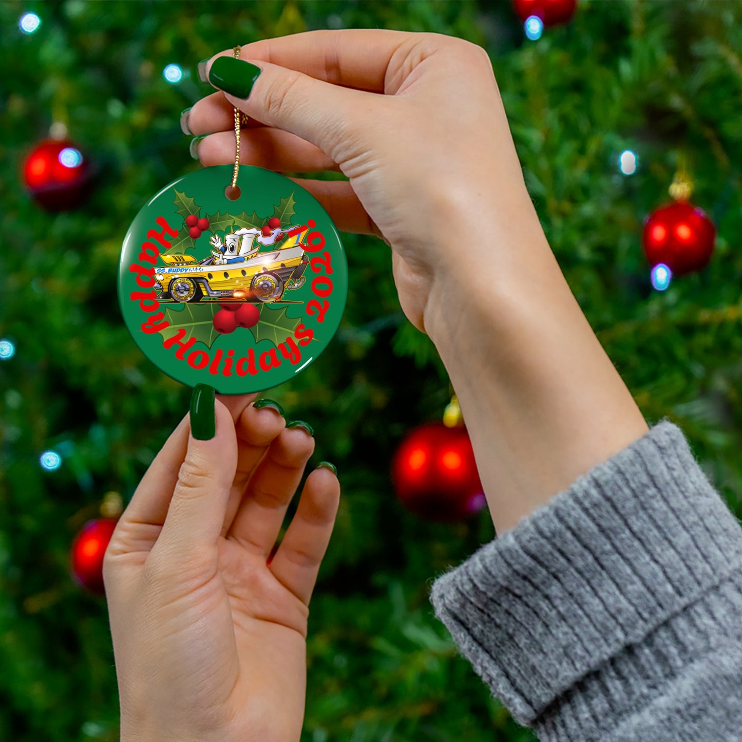 BUDDY CRUISE 2026 Official Ceramic Ornament #1