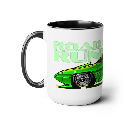 PLYMOUTH ROAD RUNNER SUPERBIRD Custom Muscle Car Art Coffee Mug 15oz
