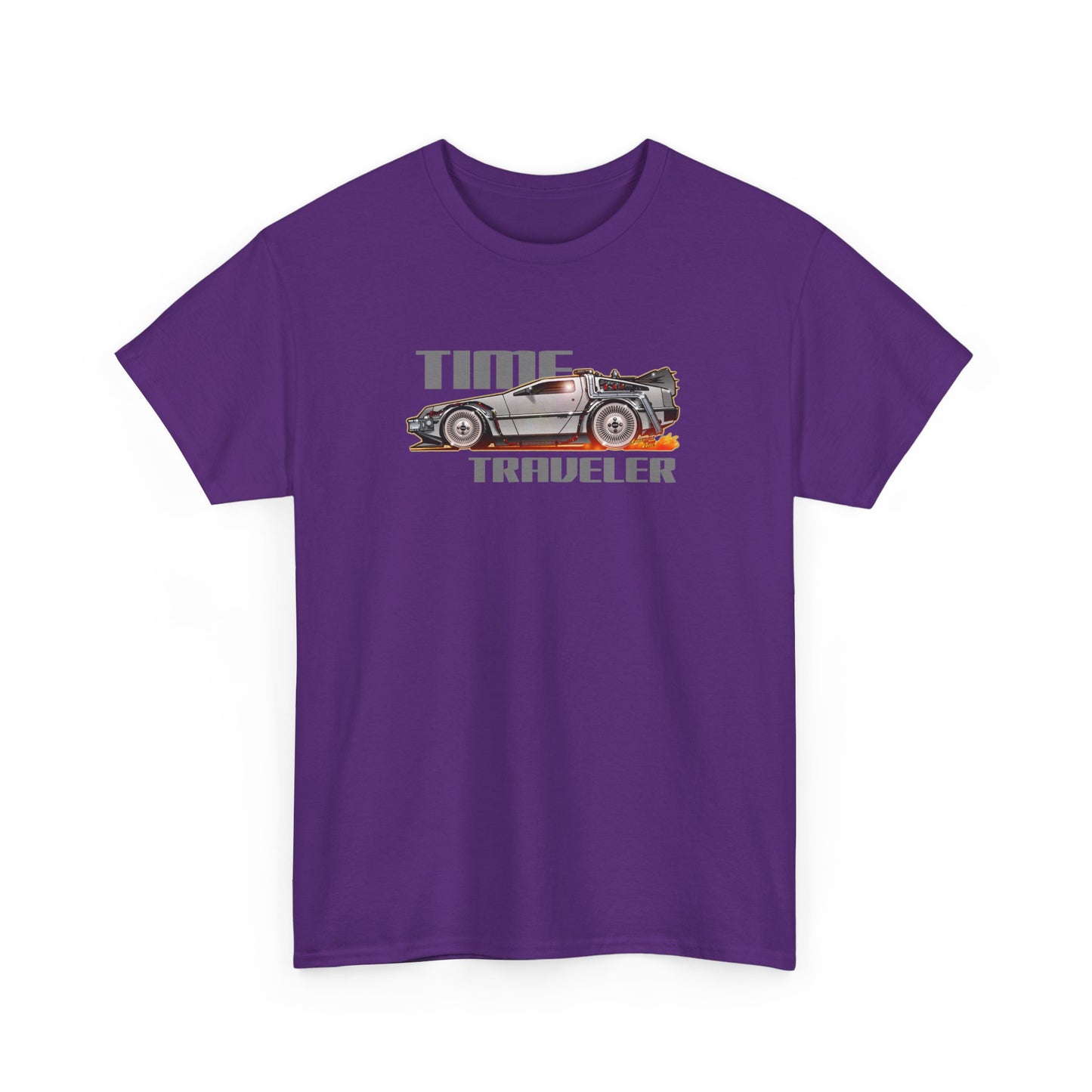 BACK to the FUTURE Delorean Time Traveler Tee Shirt