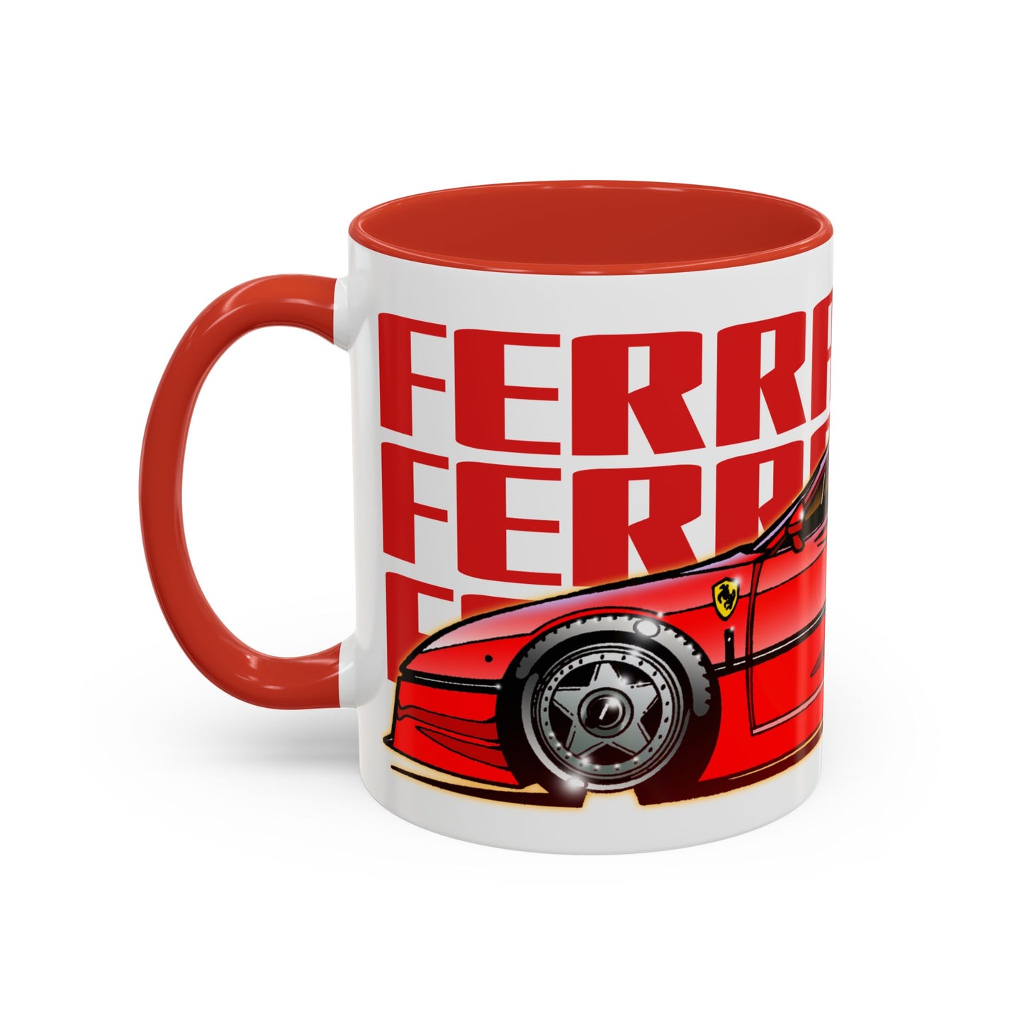 FERRARI F40 Supercar Collectible Coffee Art Mug - 2 Sizes