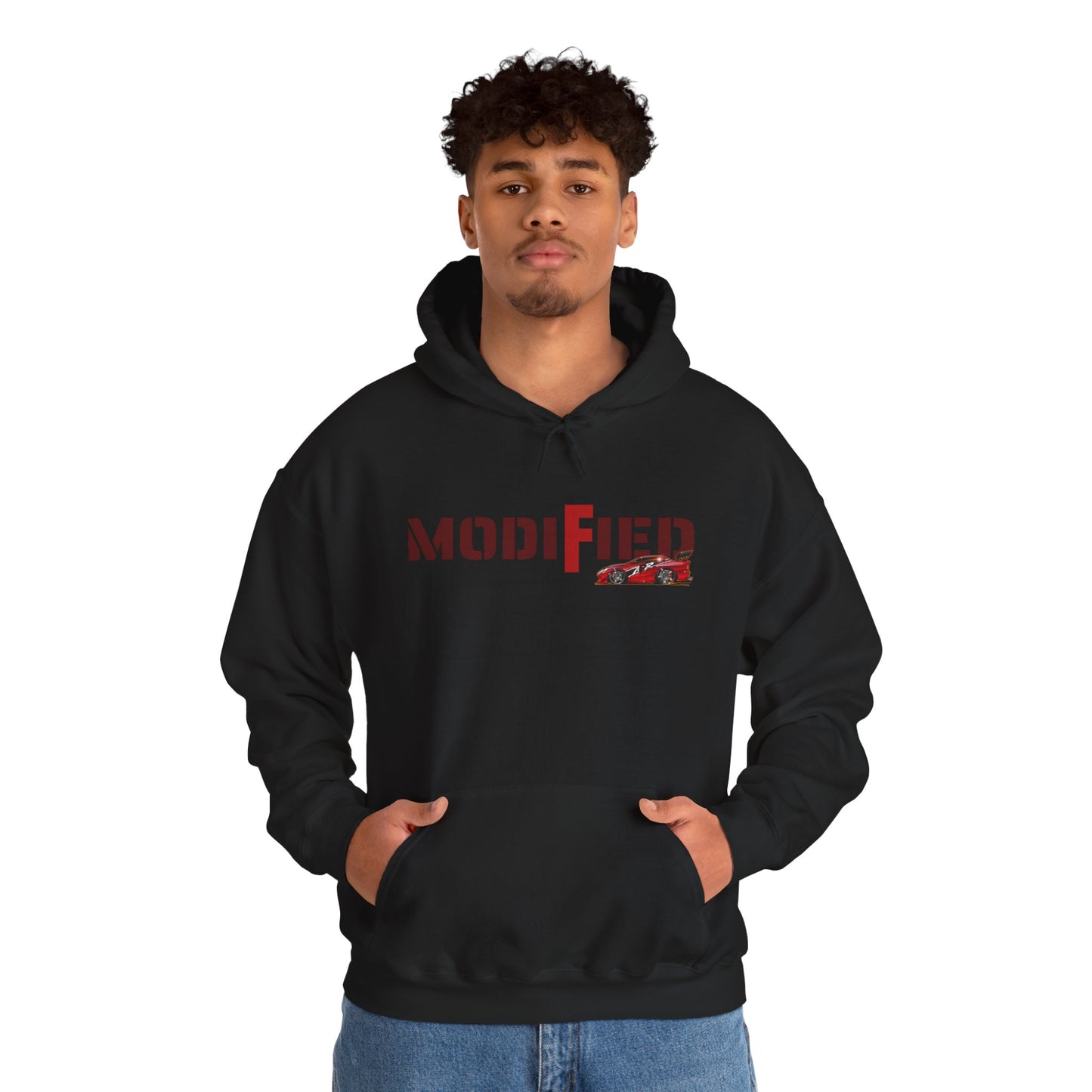 MODIFIED FIREBALL Unisex Heavy Blend™ Hoodie - Stylish Comfort, Casual Wear, Gift for Car Enthusiasts, Comfortable Lounge Sweatshirt