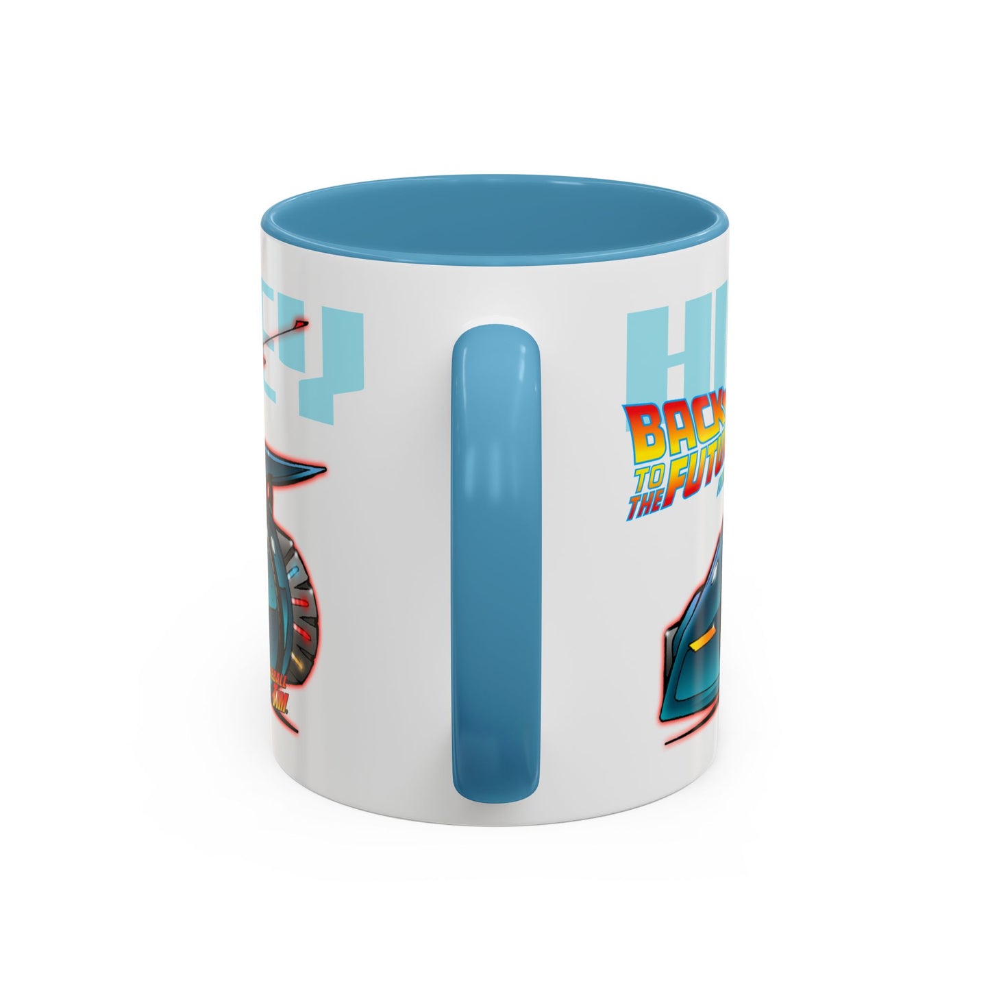 BACK TO THE FUTURE 2 Hill Valley Police Car Collectible Coffee Mug 2 Sizes