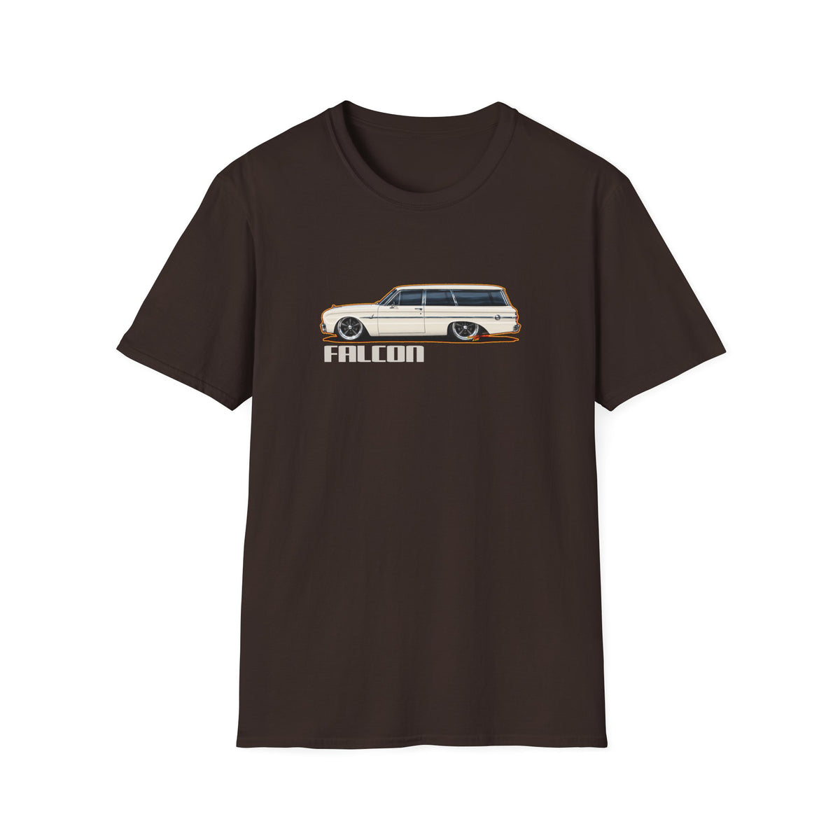 FORD FALCON WAGON Collectible Fireball Art TeeShirt
