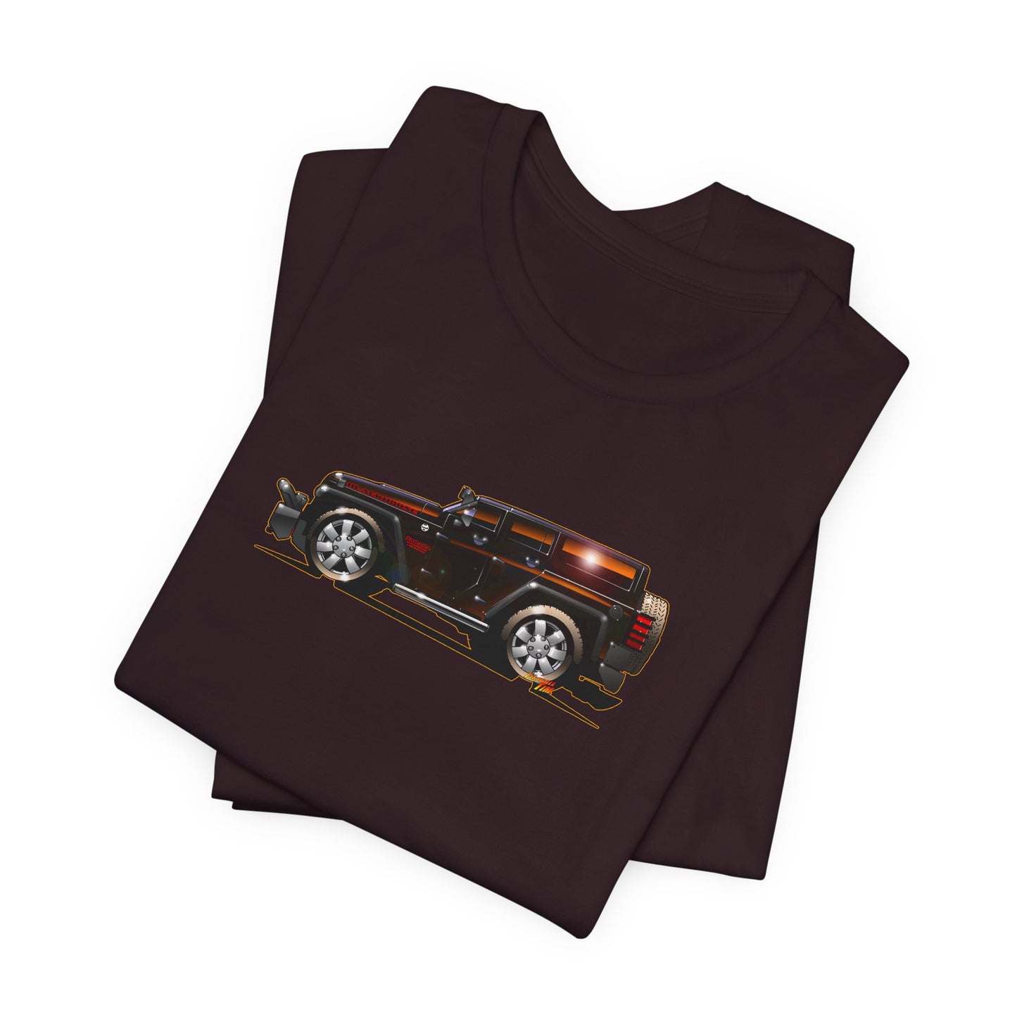 JEEP WRANGLER SAHARA BLACKHORSE Concept Art Short Sleeve Tee 11 Colors