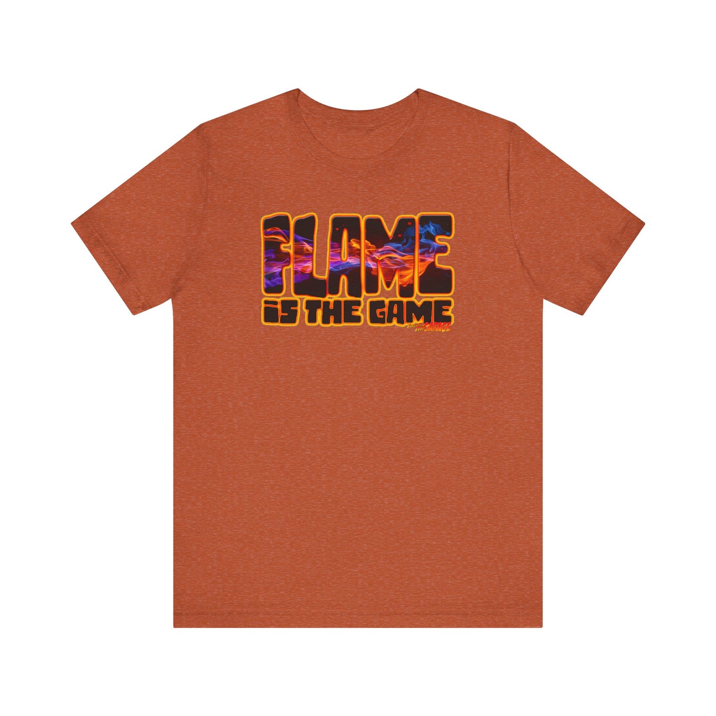 FLAME IS THE GAME Fireball Tim Garage Official Short Sleeve Tee 13 Colors