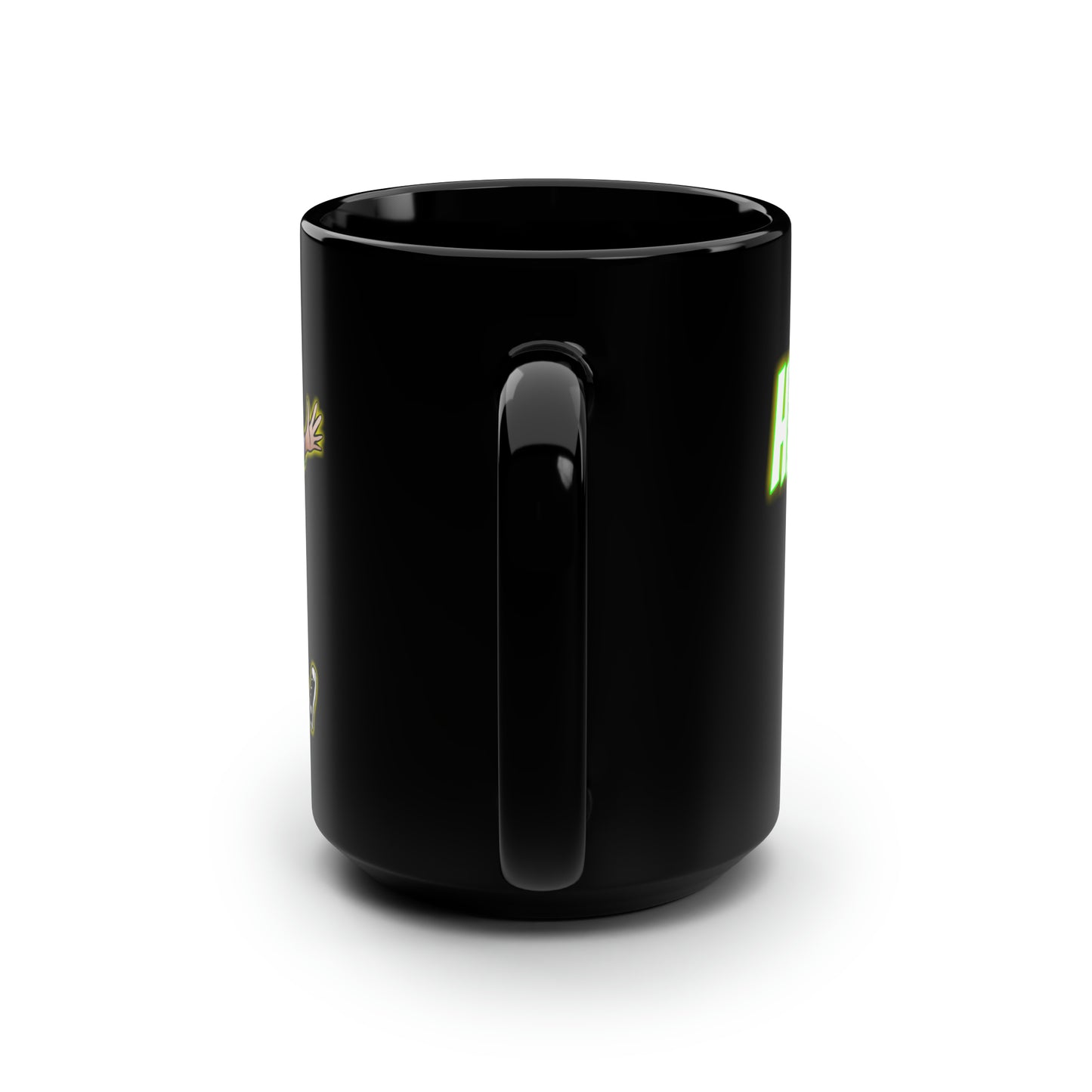 Rob Paulsen HELLOOO NURSE Ceramic BLACK Mug 15oz