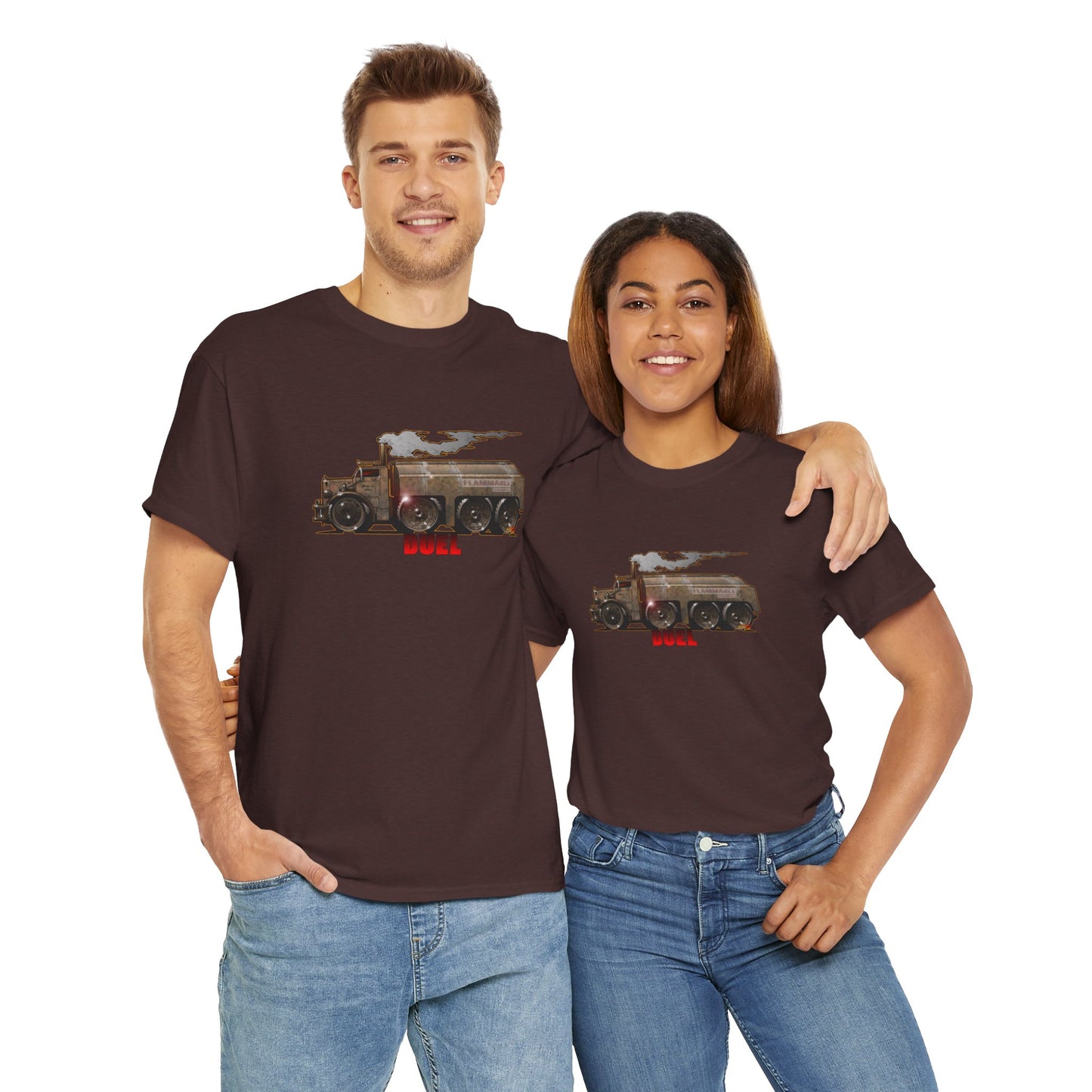 DUEL Movie Truck Concept Art Heavy Cotton Tee 13 Colors