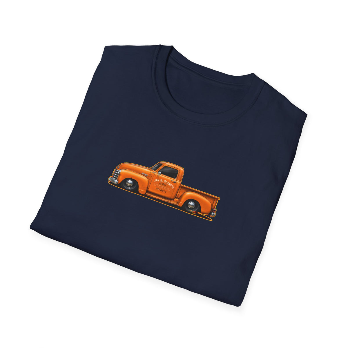 CHEVROLET 1949 C1500 PICKUP TRUCK Collectible Fireball Art TeeShirt