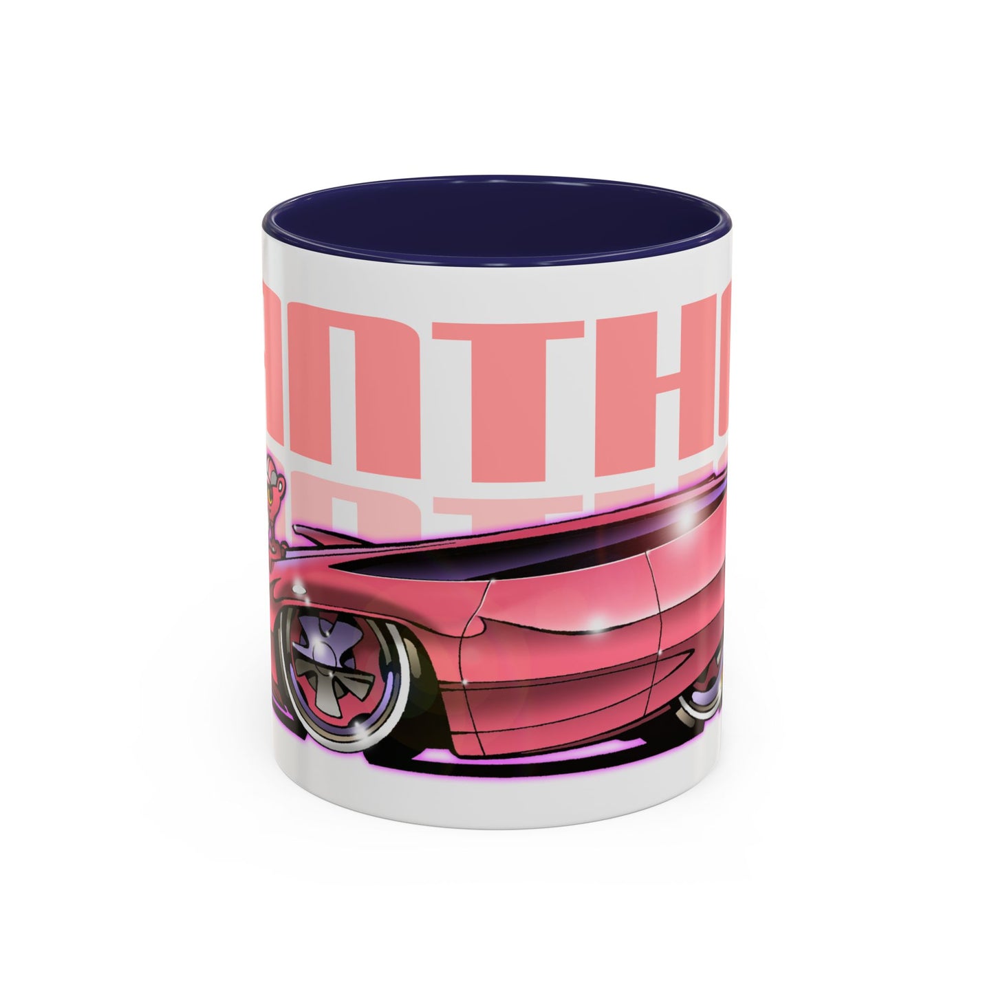 PINK PANTHER PANTHERMOBILE Collectible Coffee Art Mug - 2 Sizes