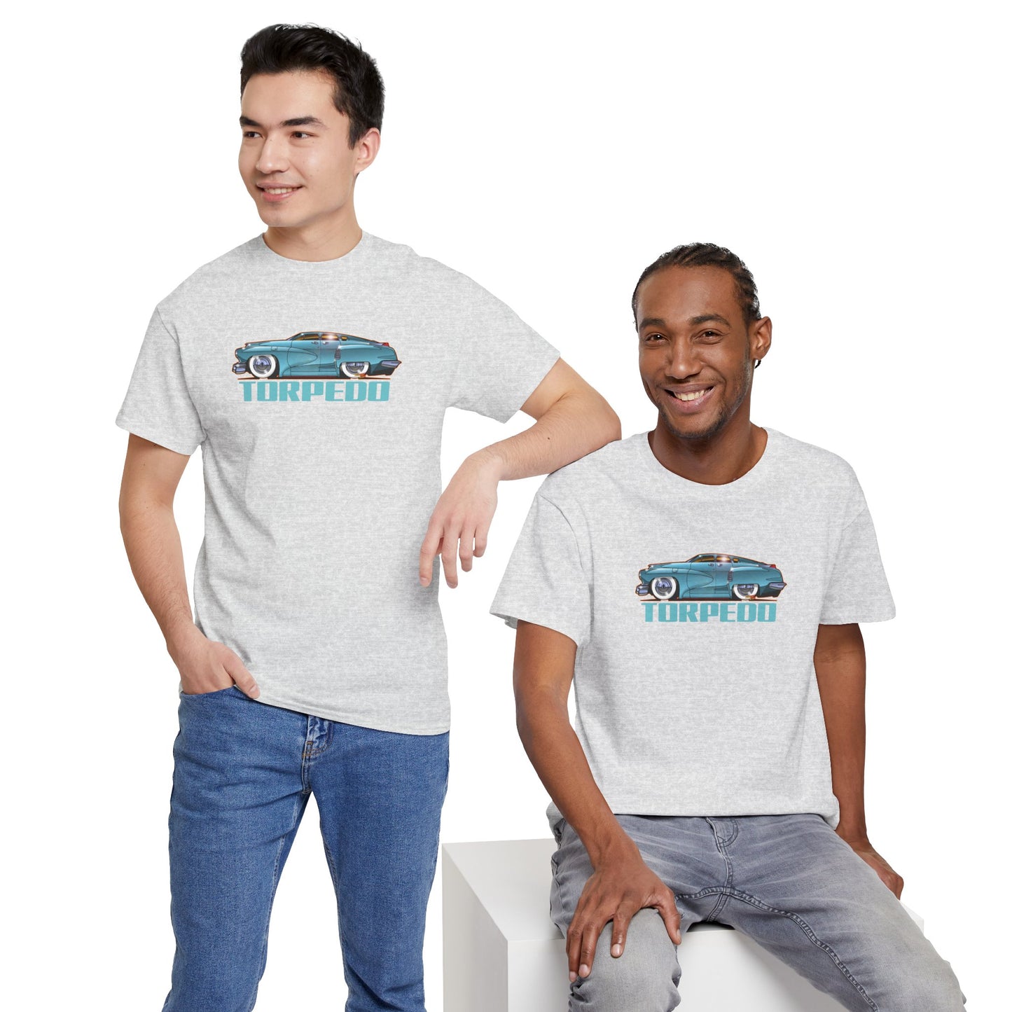 TUCKER TORPEDO 48 Collectible Fireball Art Cotton Tees