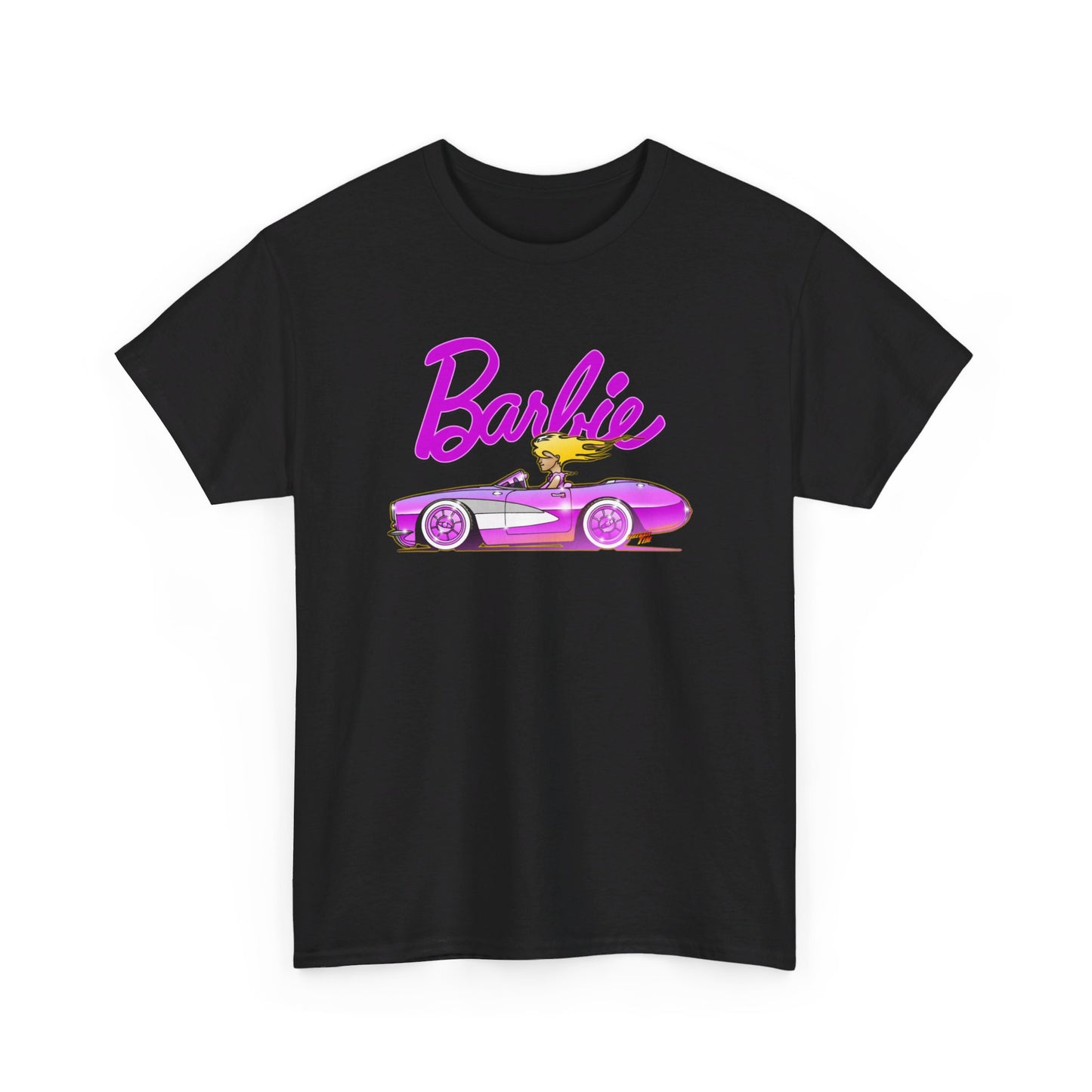 BARBIE CORVETTE Concept Art Cotton Tee 8 Colors