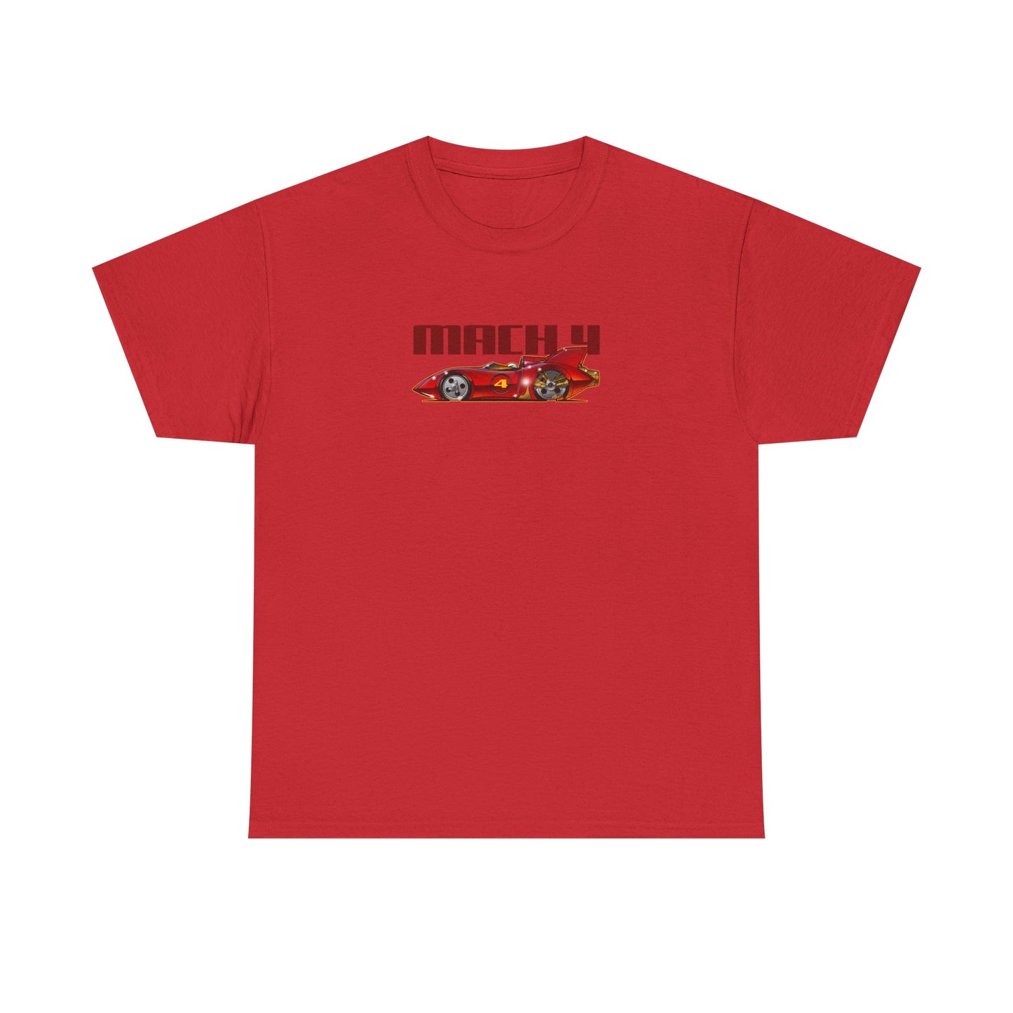 SPEED RACER MACH 4 Fireball Art Cotton Tee Shirt - Colors