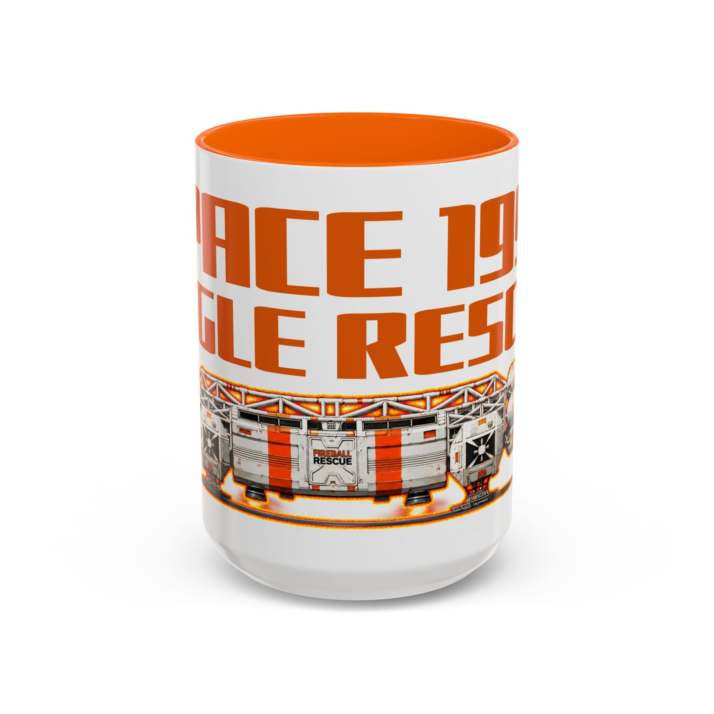 SPACE 1999 EAGLE RESCUE Spaceship Collectible Fireball Art Coffee Mug - 2 Sizes