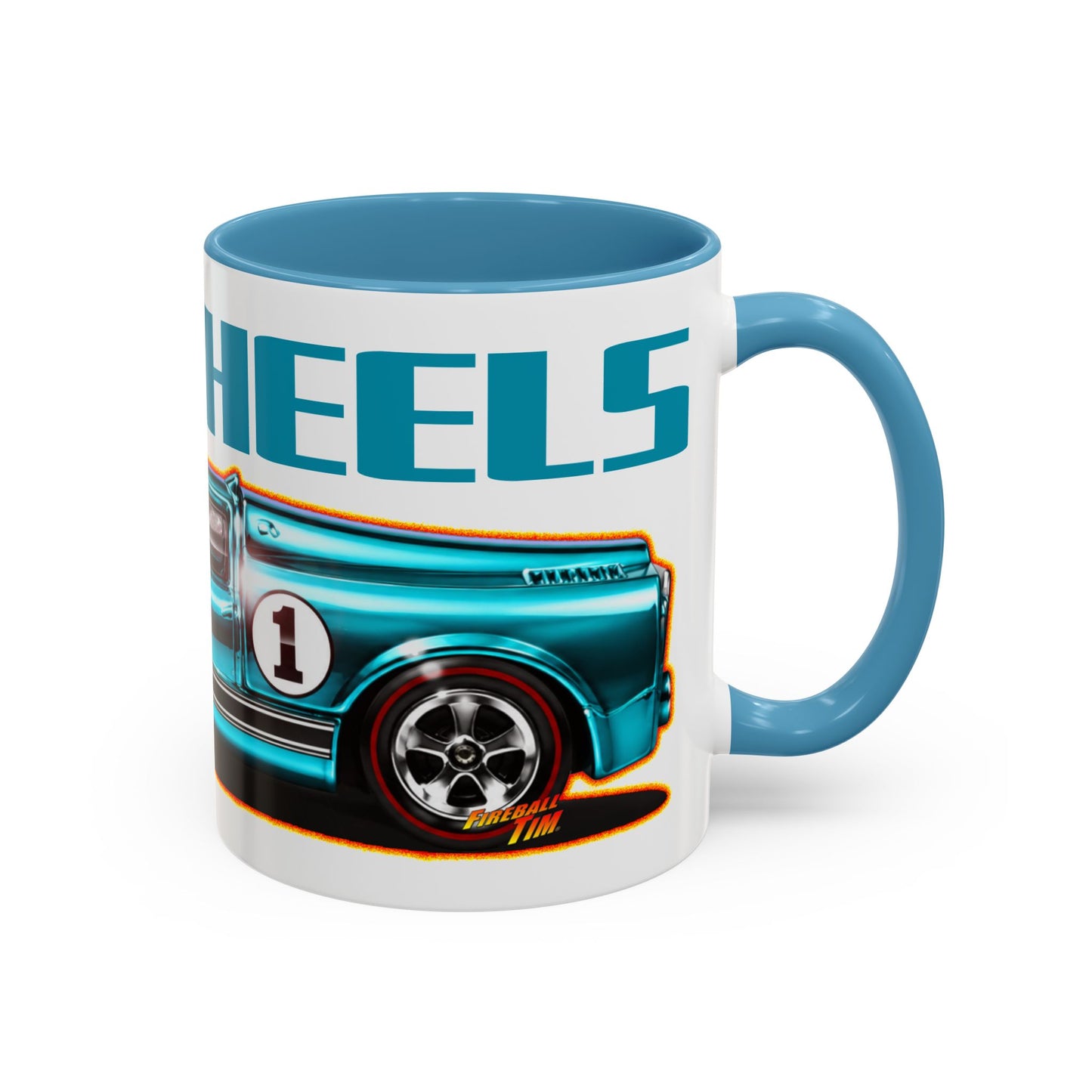 HOT WHEELS Sweet 16 JCAR Collectible Fireball Art Coffee Mug - 2 Sizes