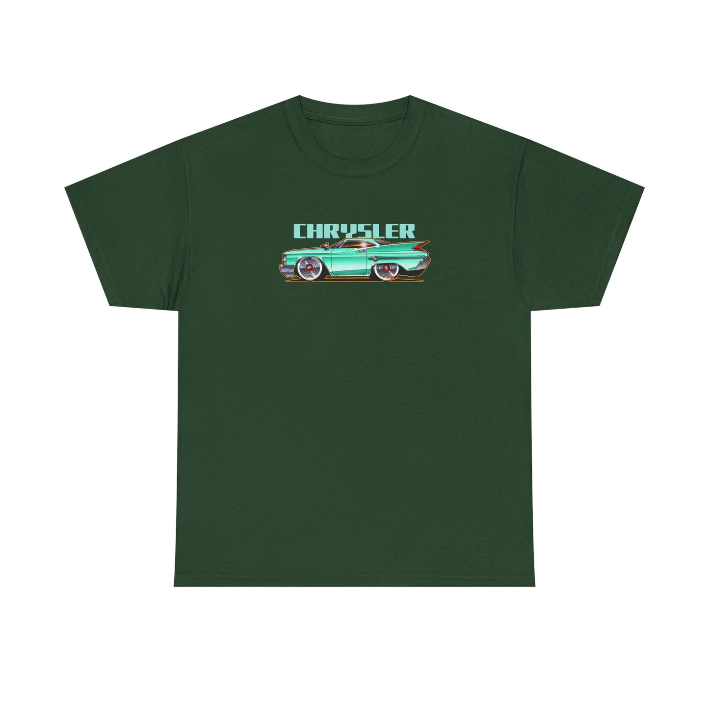 CHRYSLER 300F 1960 Fireball Classic Car Art Tee Shirt - Multiples