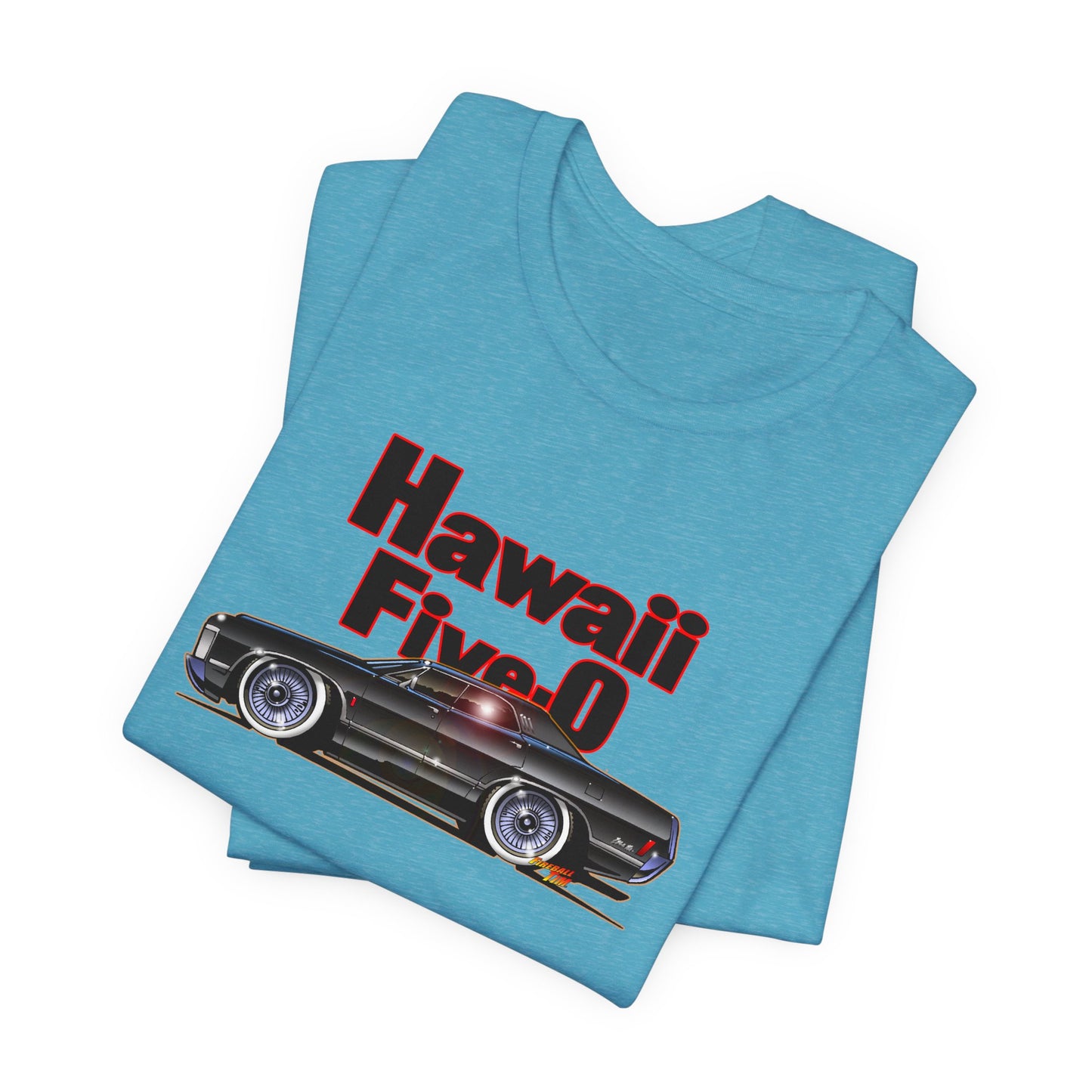 HAWAII 5-O Concept Art McGarrett Mercury Park Lane Short Sleeve Tee 11 Colors