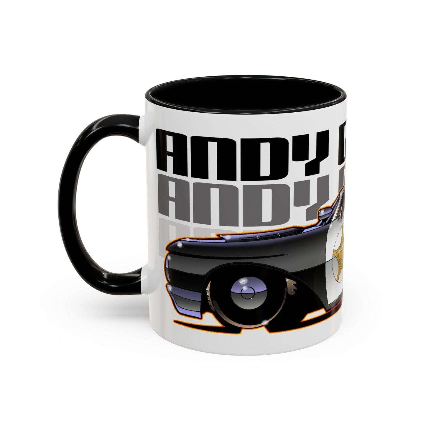 ANDY GRIFFITH SHOW 1963 Ford Galaxie Police Car Collectible Coffee Mug - 2 Sizes