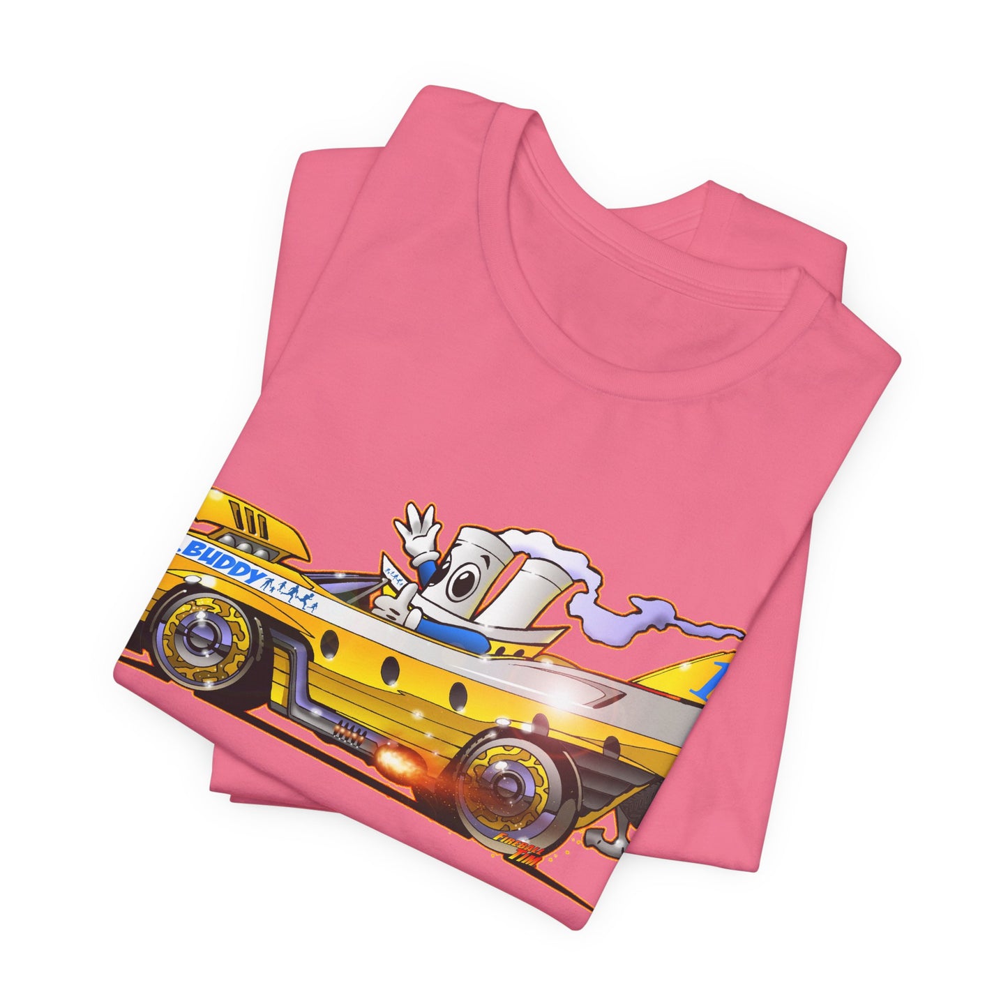 BUDDY CRUISE BUDDYMOBILE Custom Car Art Short Sleeve Tee in 17 Colors