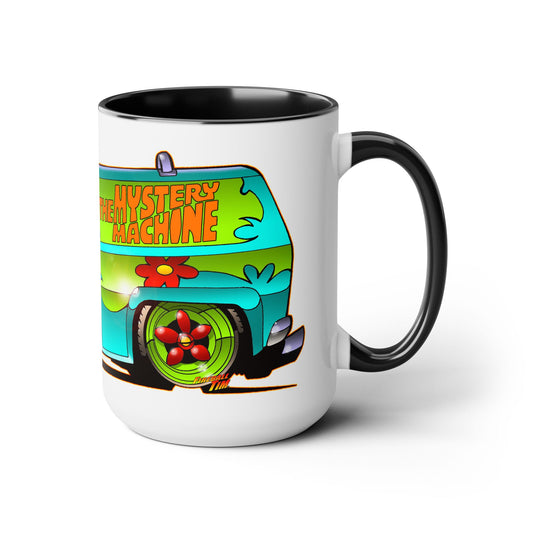 SCOOBY DOO MYSTERY MACHINE Collectible Coffee Art Mug 15oz
