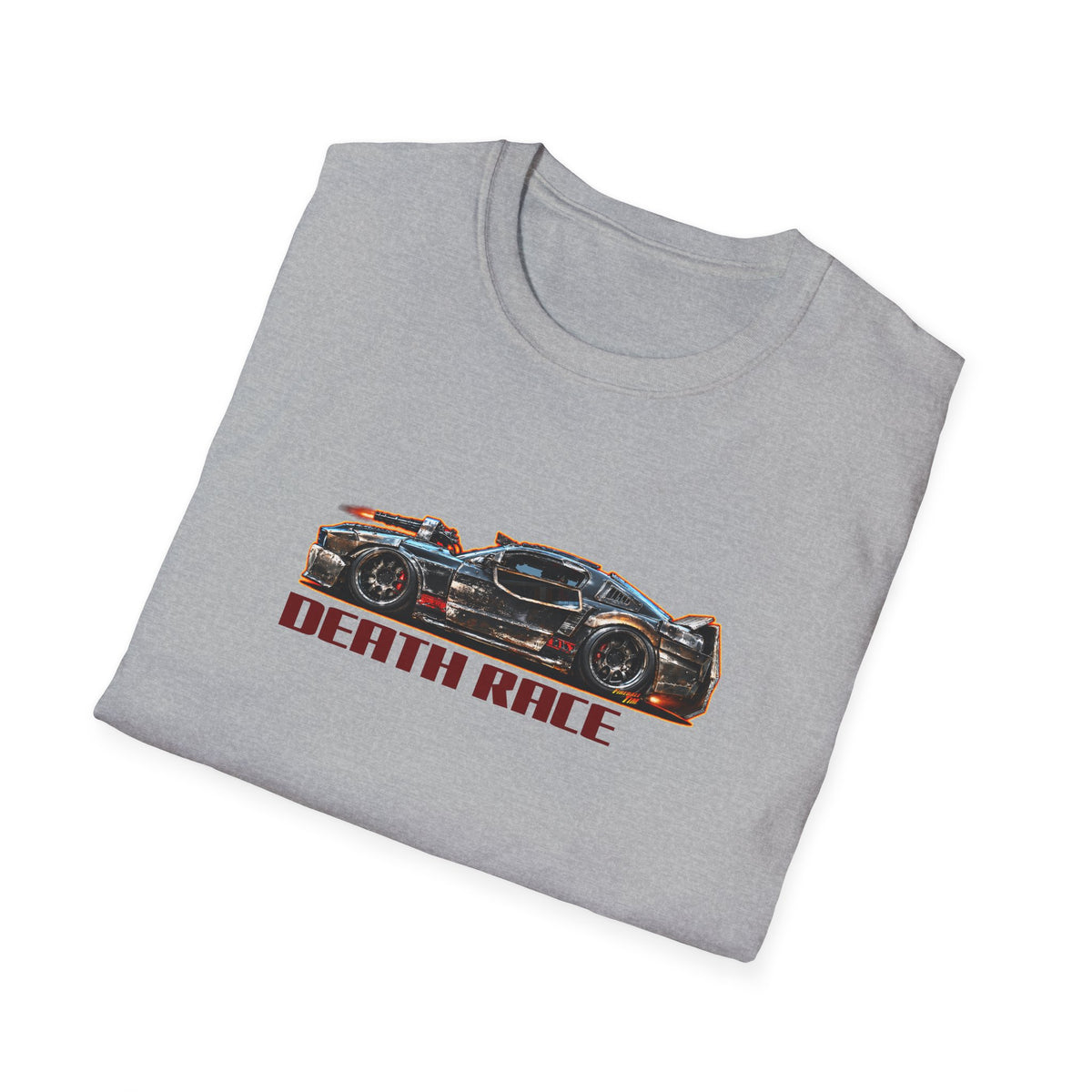 DEATH RACE MUSTANG Collectible Fireball Art TeeShirt