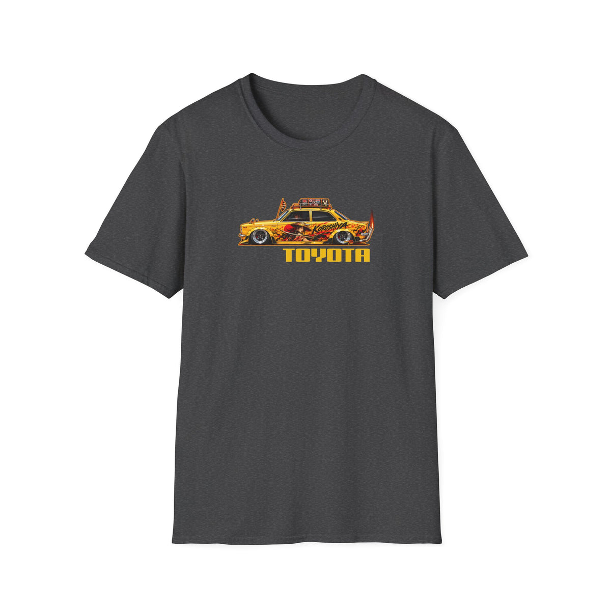 JDM TOYOTA COROLLA 1966 Collectible Fireball Art Collectible Fireball Art TeeShirt