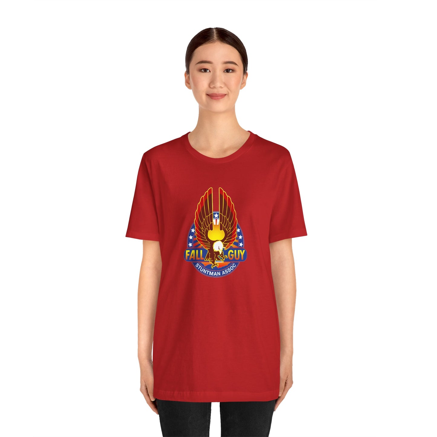 THE FALL GUY Stuntman Association Unisex Jersey Short Sleeve Tee - 12 Colors