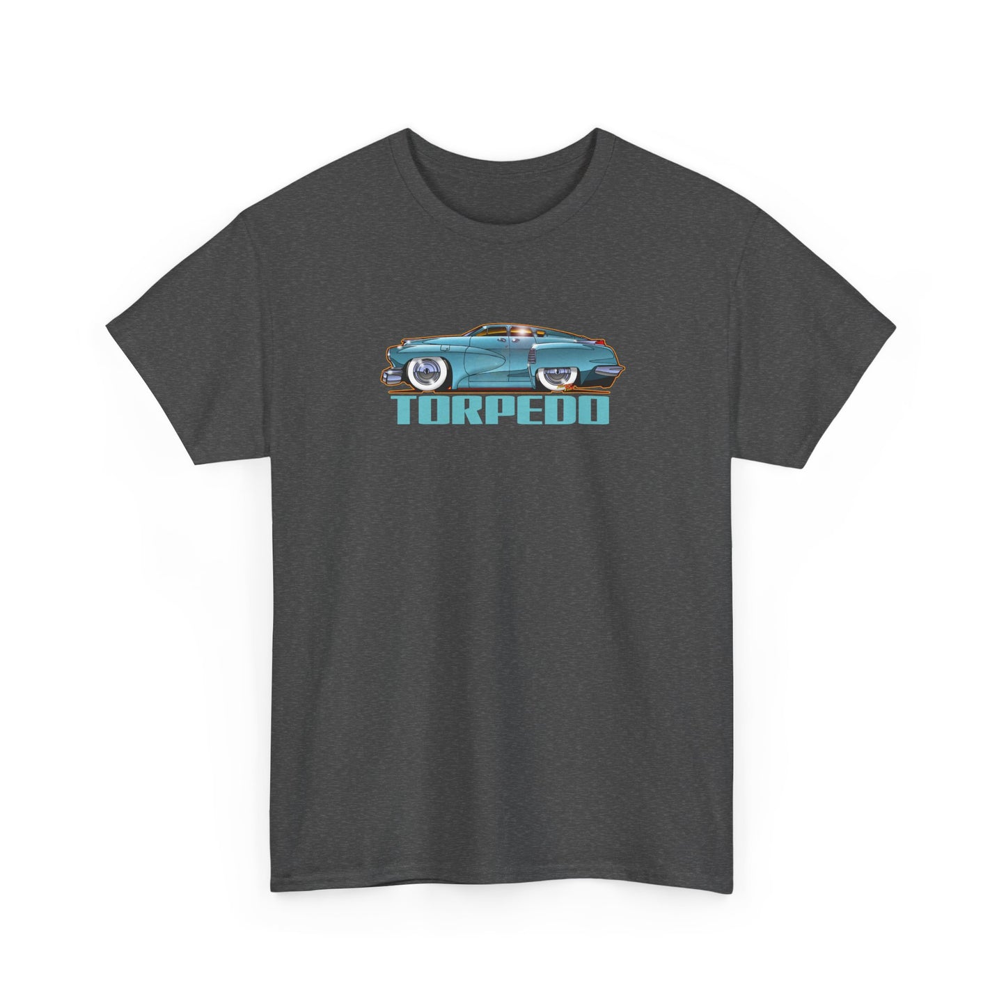 TUCKER TORPEDO 48 Collectible Fireball Art Cotton Tees