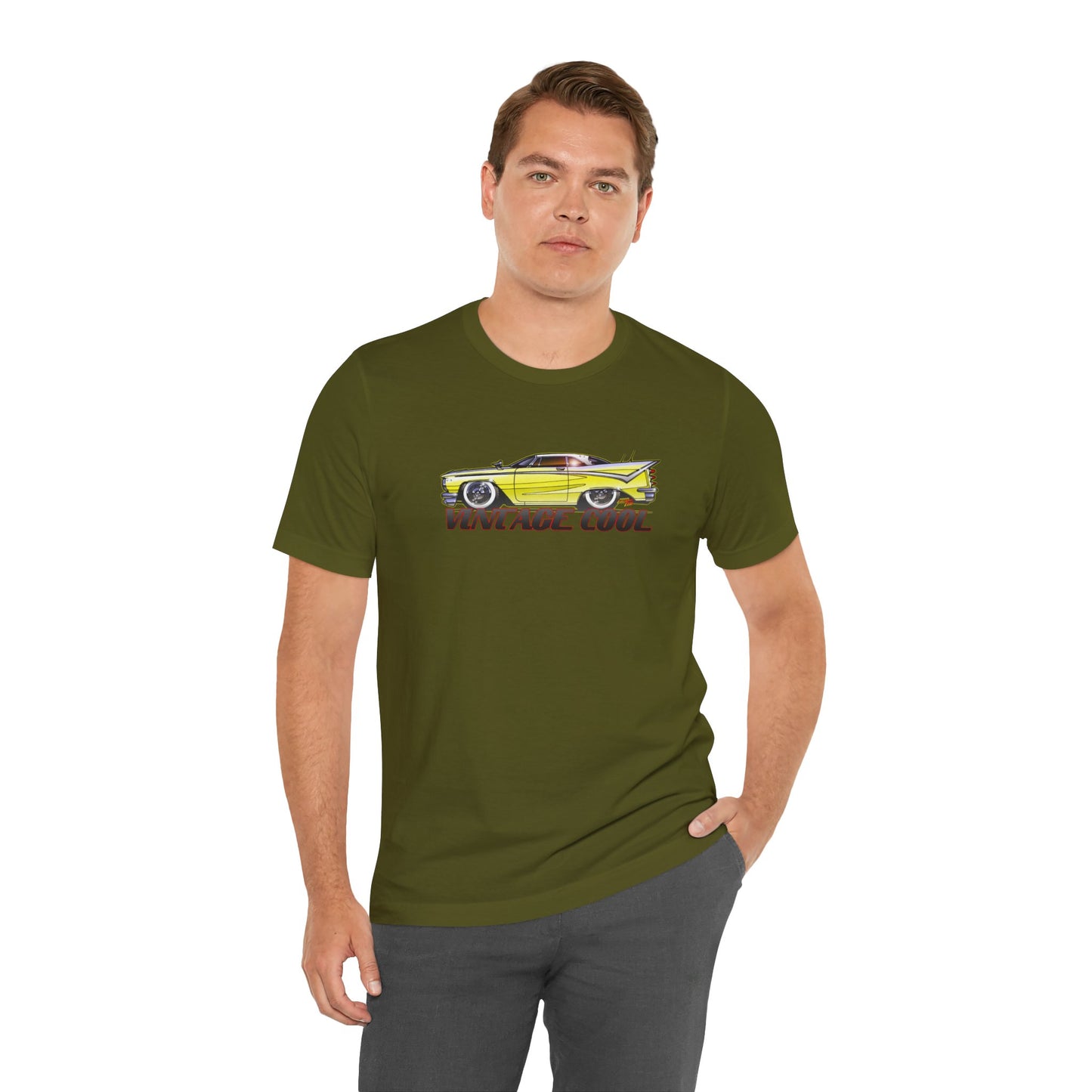 DESOTO FIREFLITE 1959 Vintage Cool Concept Art Short Sleeve Tee in 15 Colors