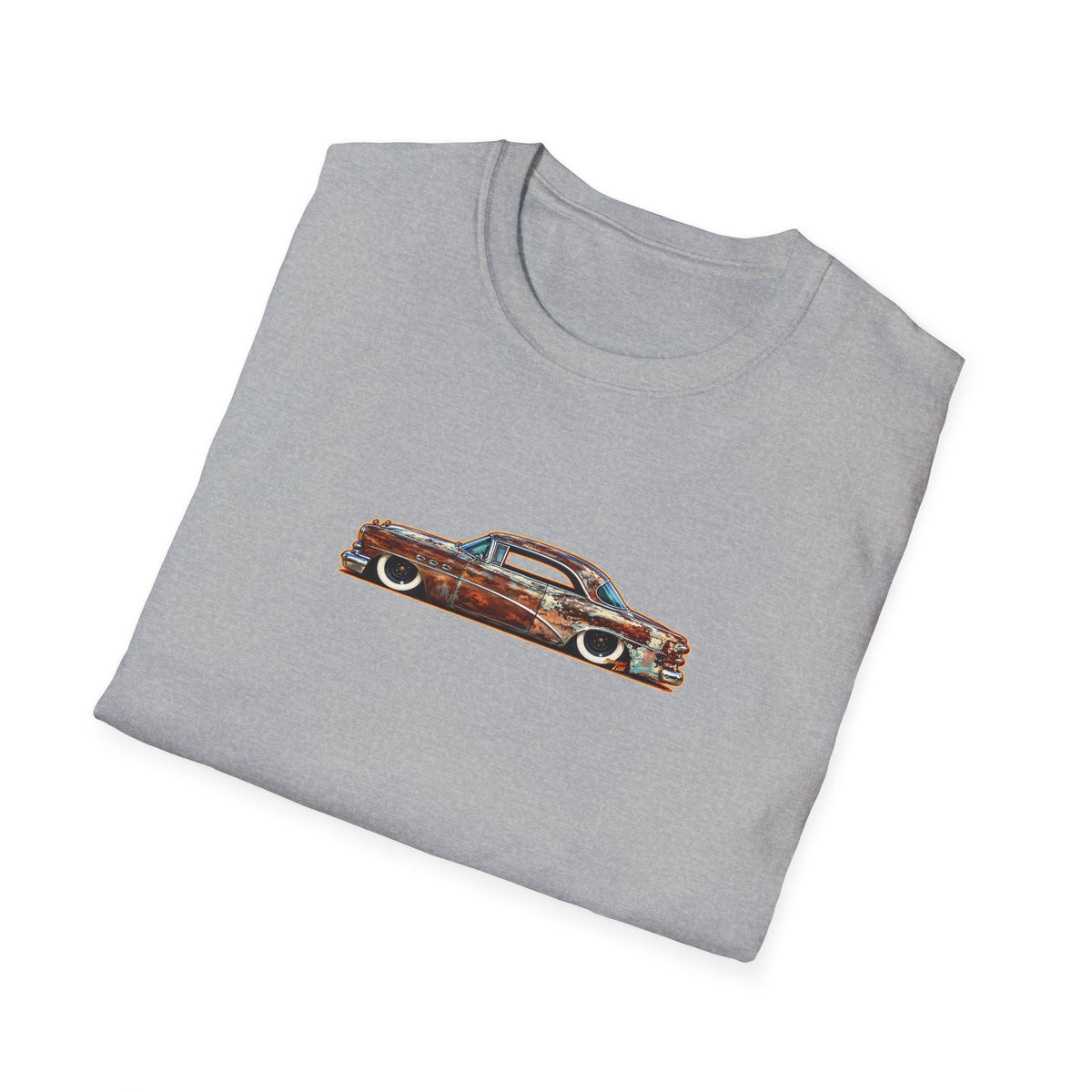 BUICK 1954 KUSTOM SPECIAL Collectible Fireball Art TeeShirt