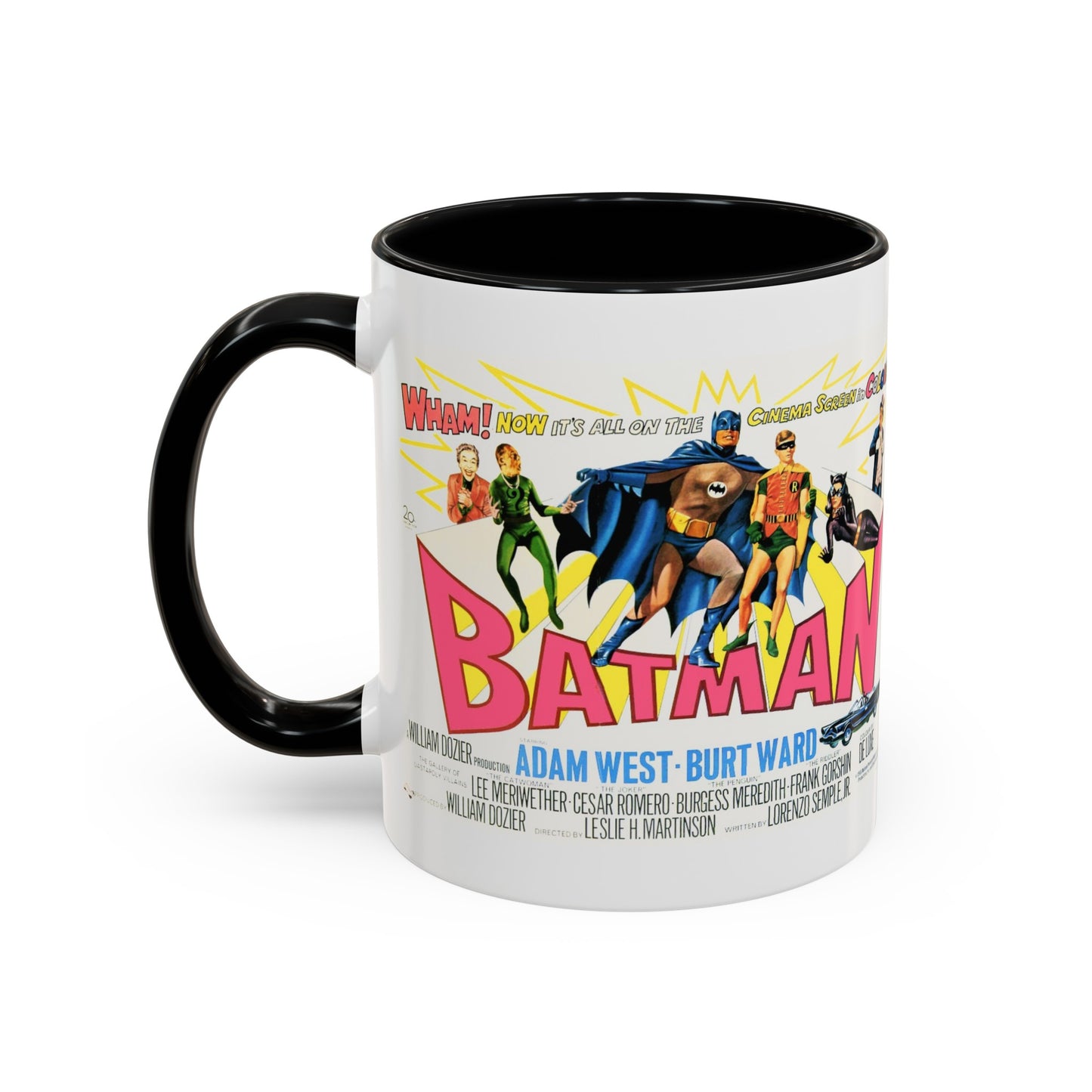 BATMAN TV SHOW MOVIE Vintage Poster Coffee Mug 11 & 15oz