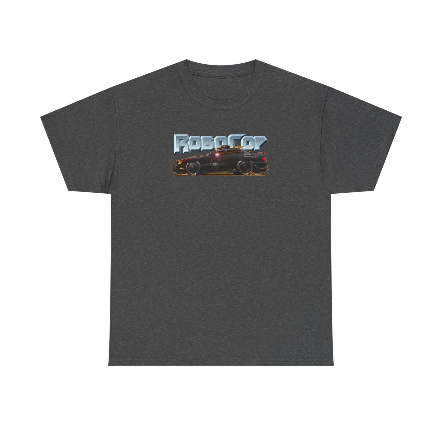 ROBOCOP Taurus Police Car Fireball Art Tee Shirt - Multiple Colors
