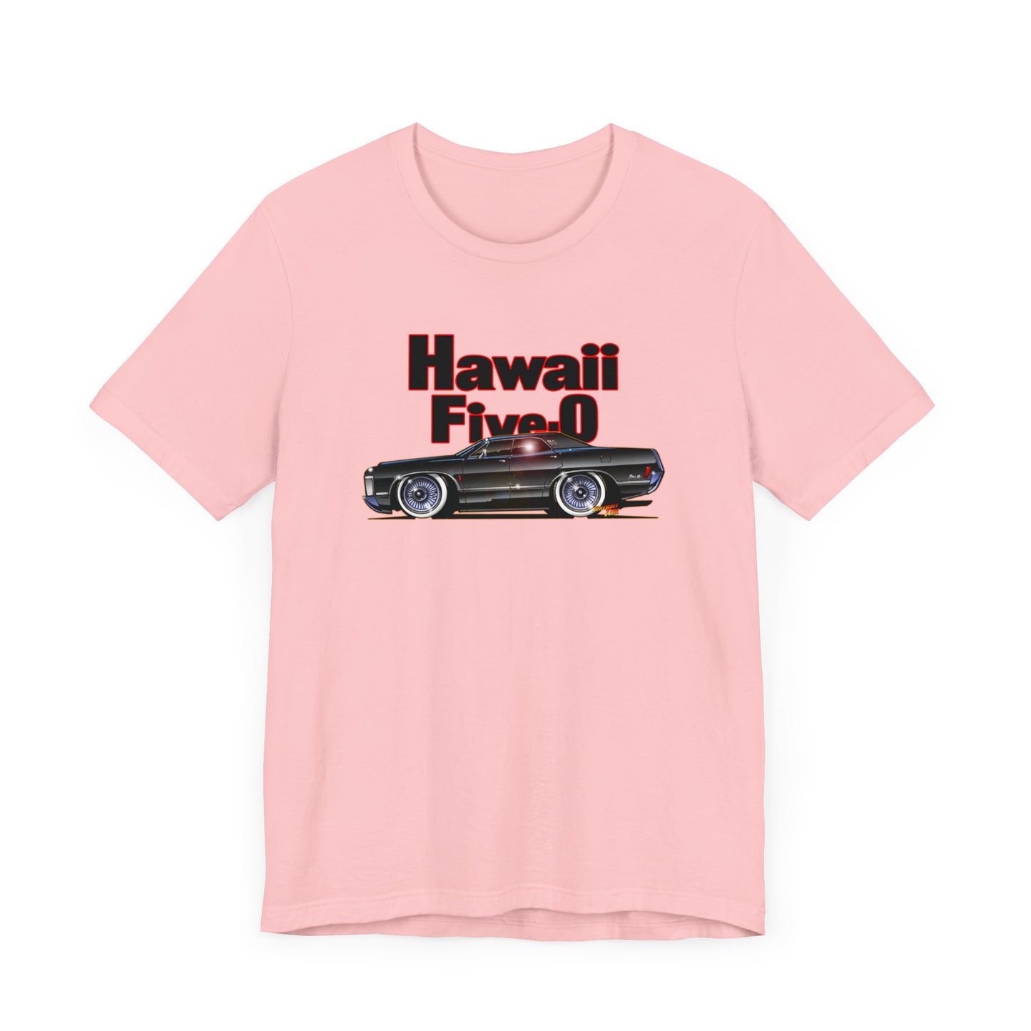 HAWAII 5-O Concept Art McGarrett Mercury Park Lane Short Sleeve Tee 11 Colors