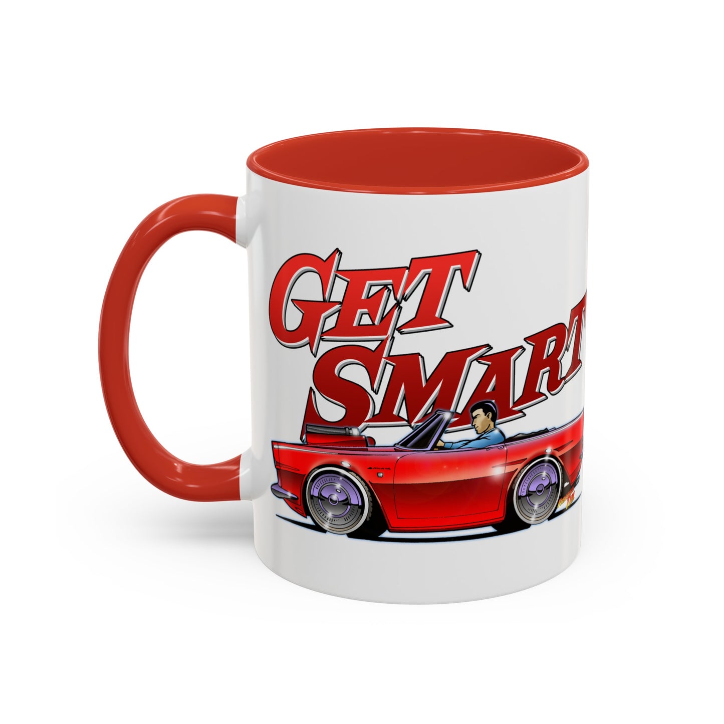 GET SMART TV Show 1965 Sunbeam Tiger Concept Art Coffee Mug 11 & 15oz