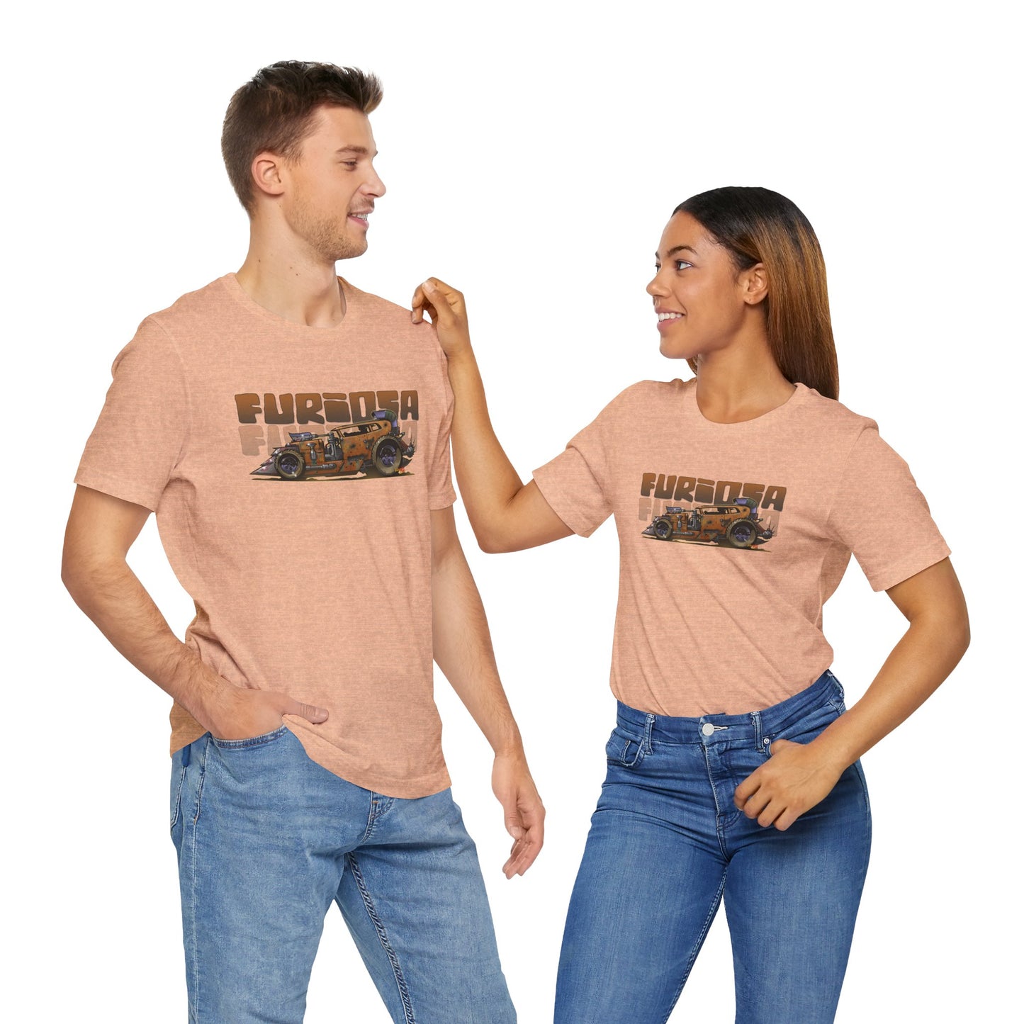 FURIOSA Mad Max Movie Hot Rod Short Sleeve Tee Shirt - 12 Colors