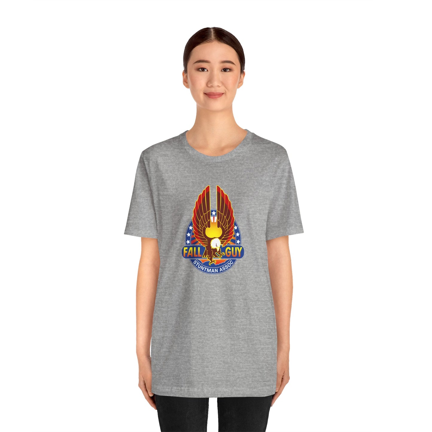 THE FALL GUY Stuntman Association Unisex Jersey Short Sleeve Tee - 12 Colors